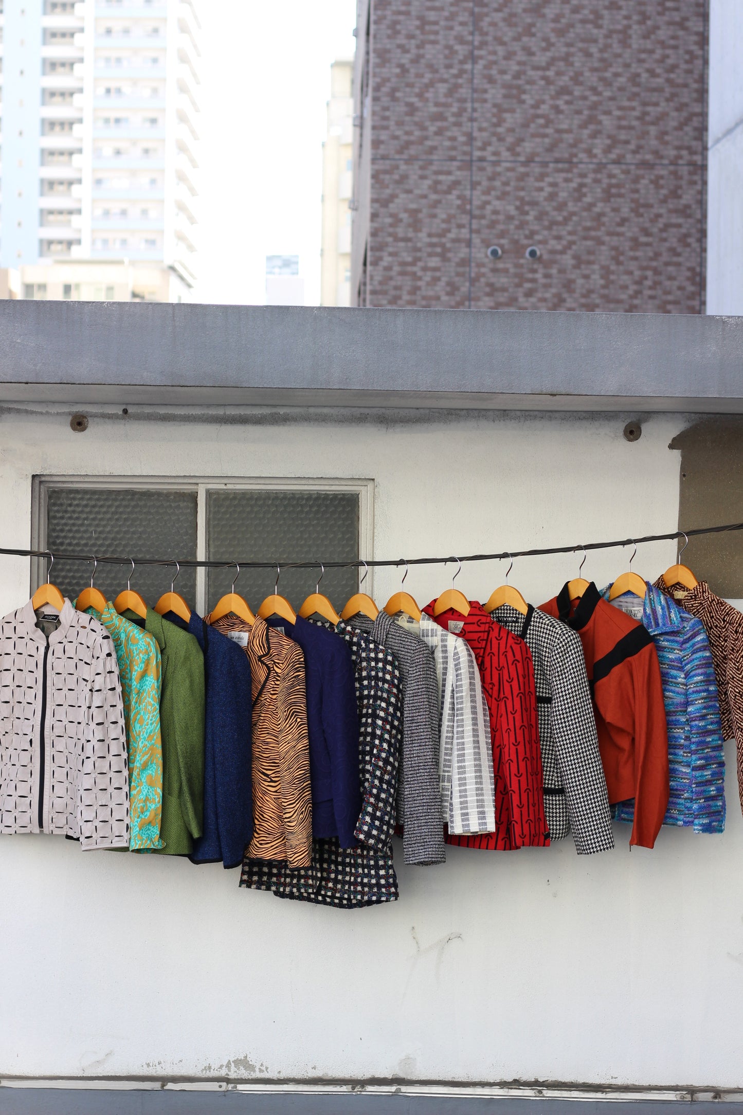 Japan vintage ladies rétro design jacket x14点