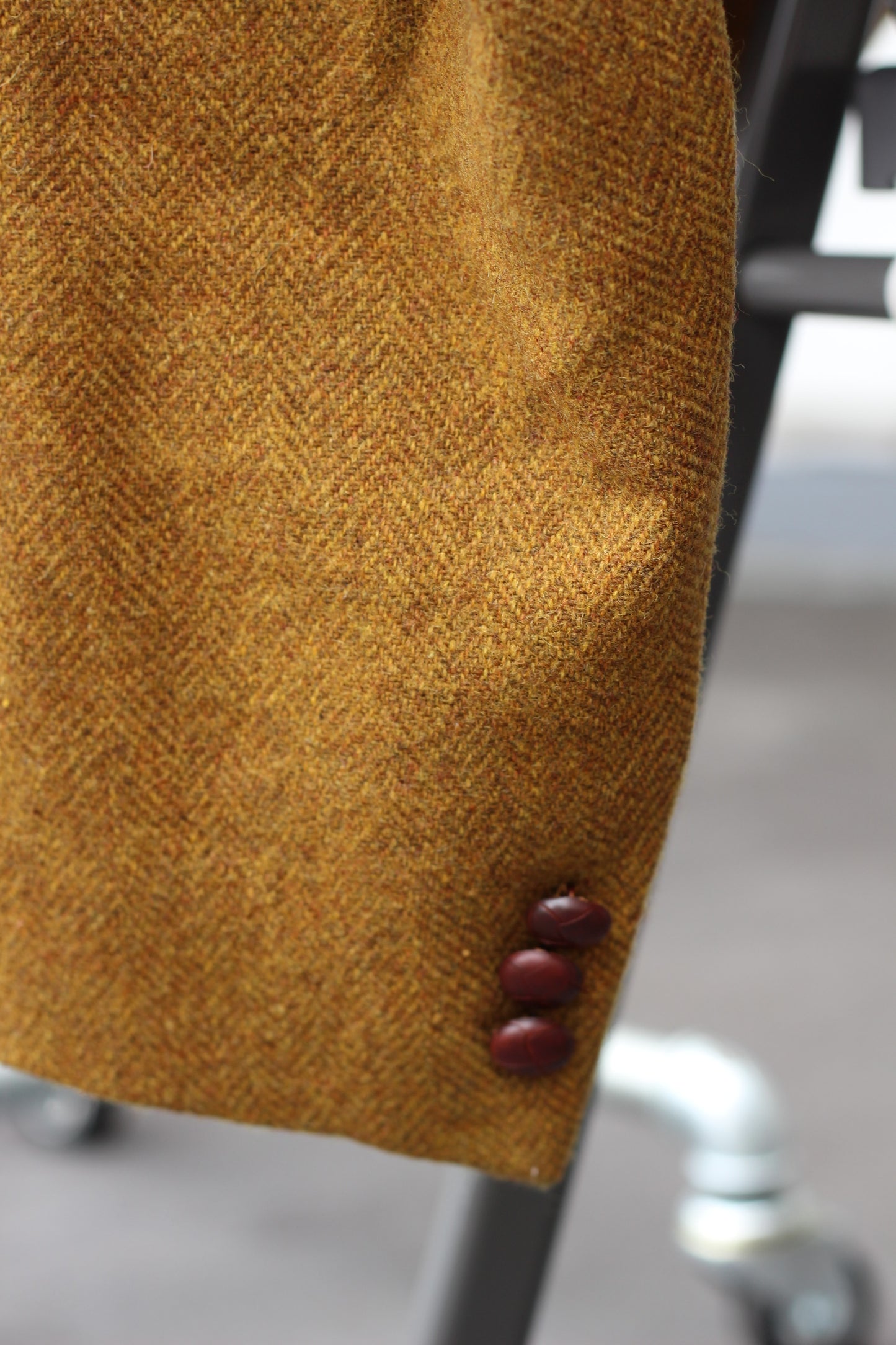 Men's Vintage Tweed Tailored Jacket x3点