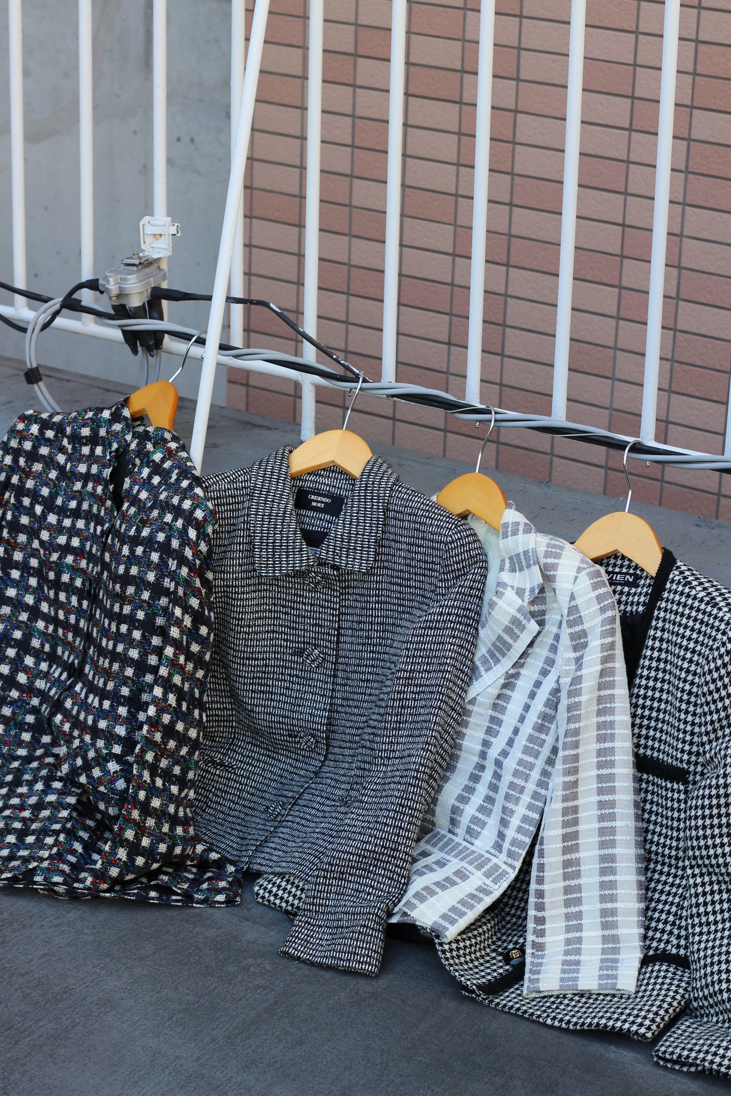 Japan vintage ladies rétro design jacket x14点