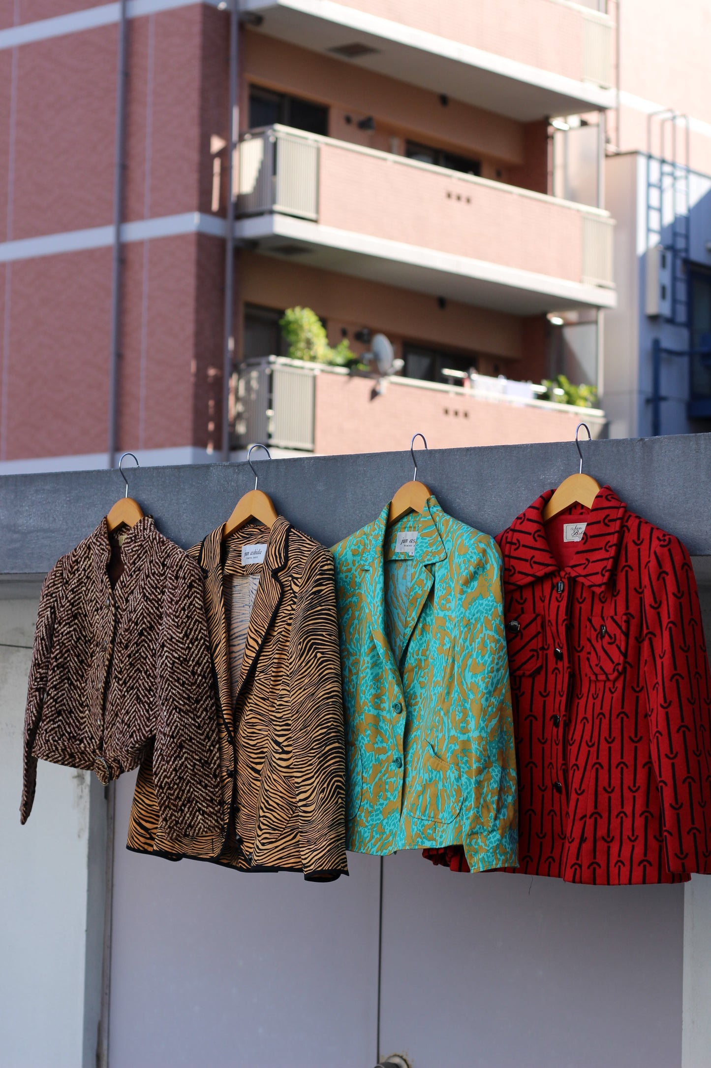 Japan vintage ladies rétro design jacket x14点