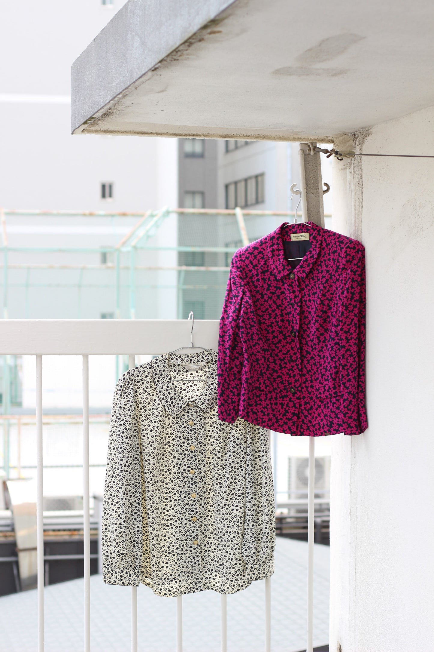 Vintage Retro Flower Long Sleeve Blouse x8点