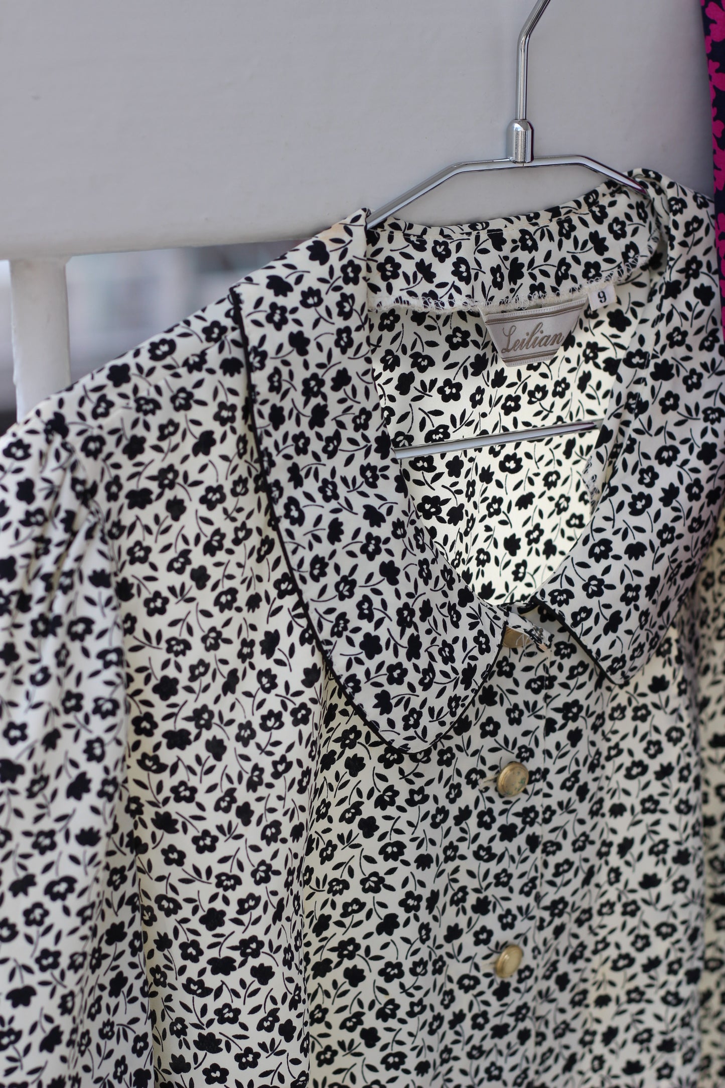 Vintage Retro Flower Long Sleeve Blouse x8点
