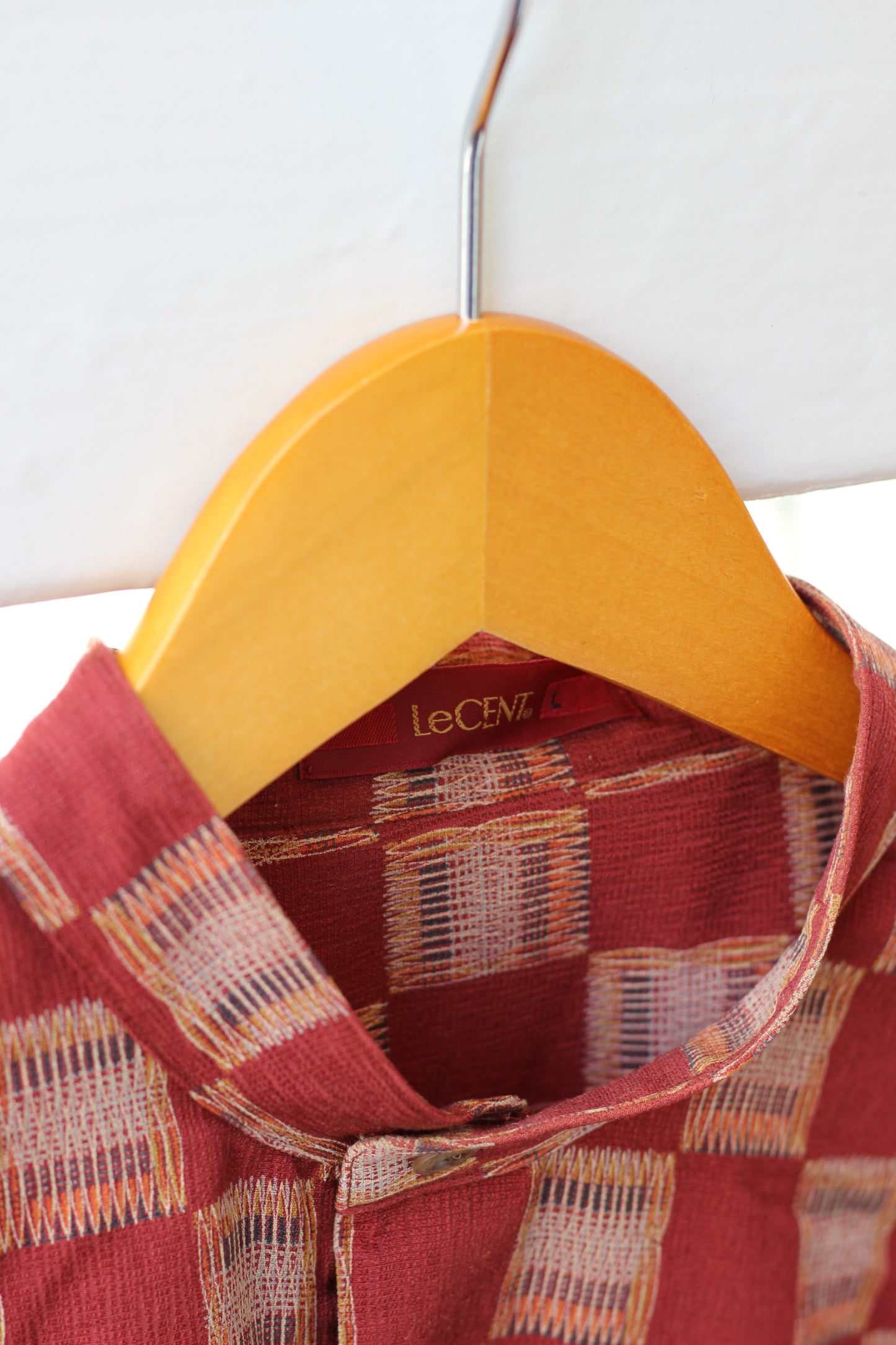 Men's design Stand Collar Long Sleeve Shirt x9点