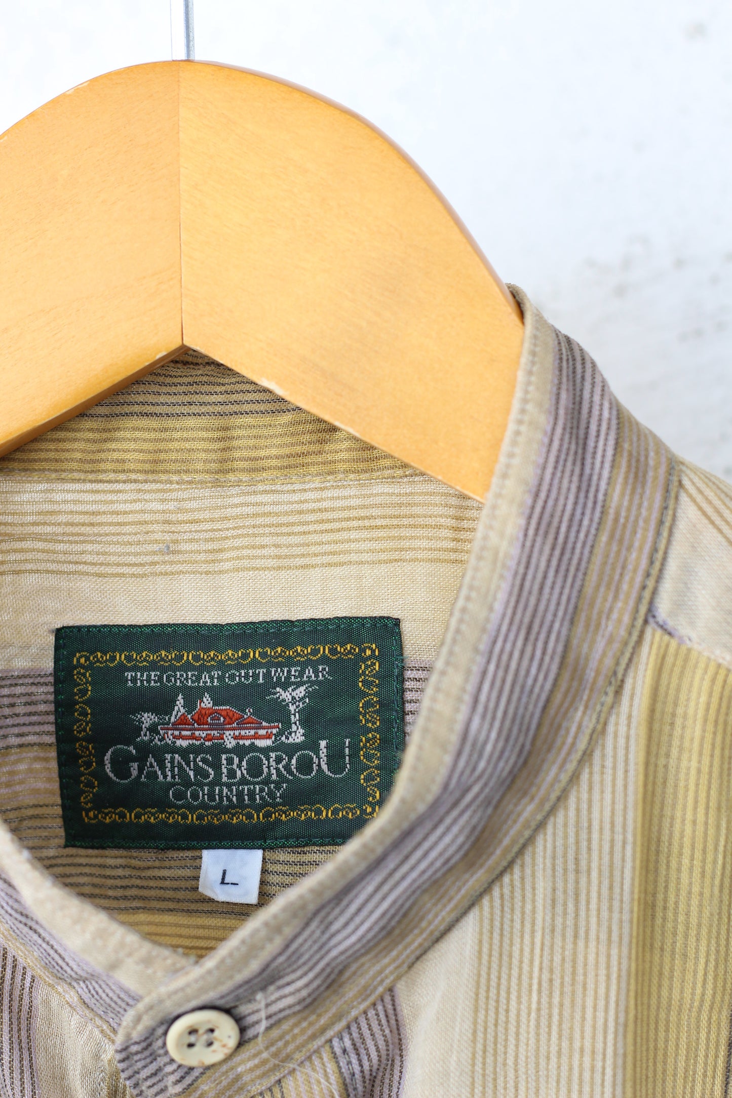 Men's design Stand Collar Long Sleeve Shirt x9点