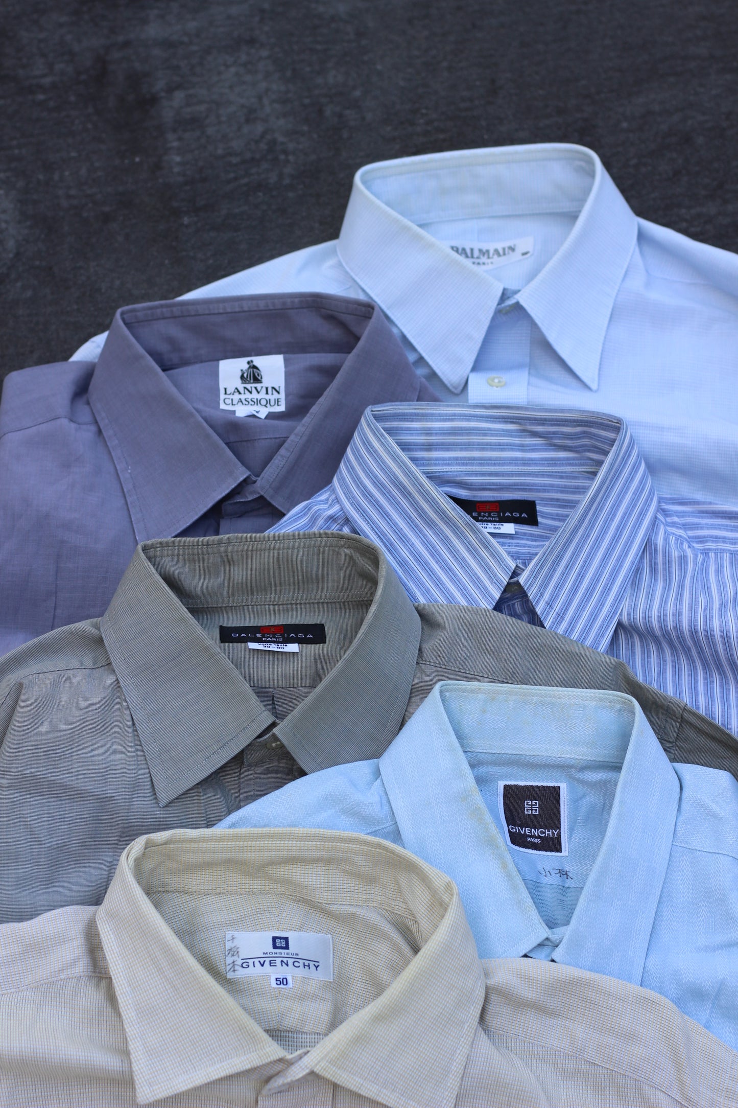 Men's Luxury Brand Long Sleeve Shirt x11点