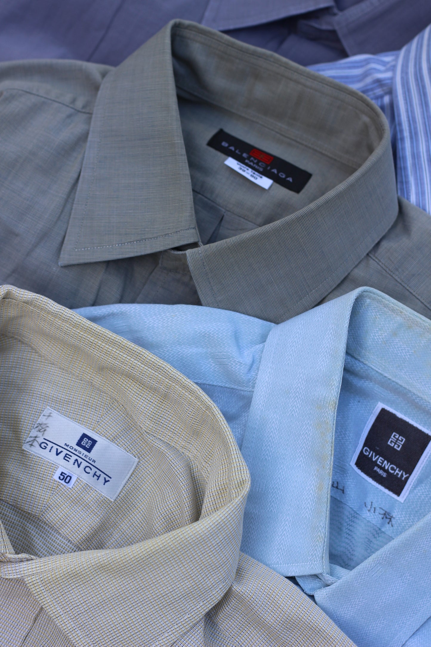Men's Luxury Brand Long Sleeve Shirt x11点