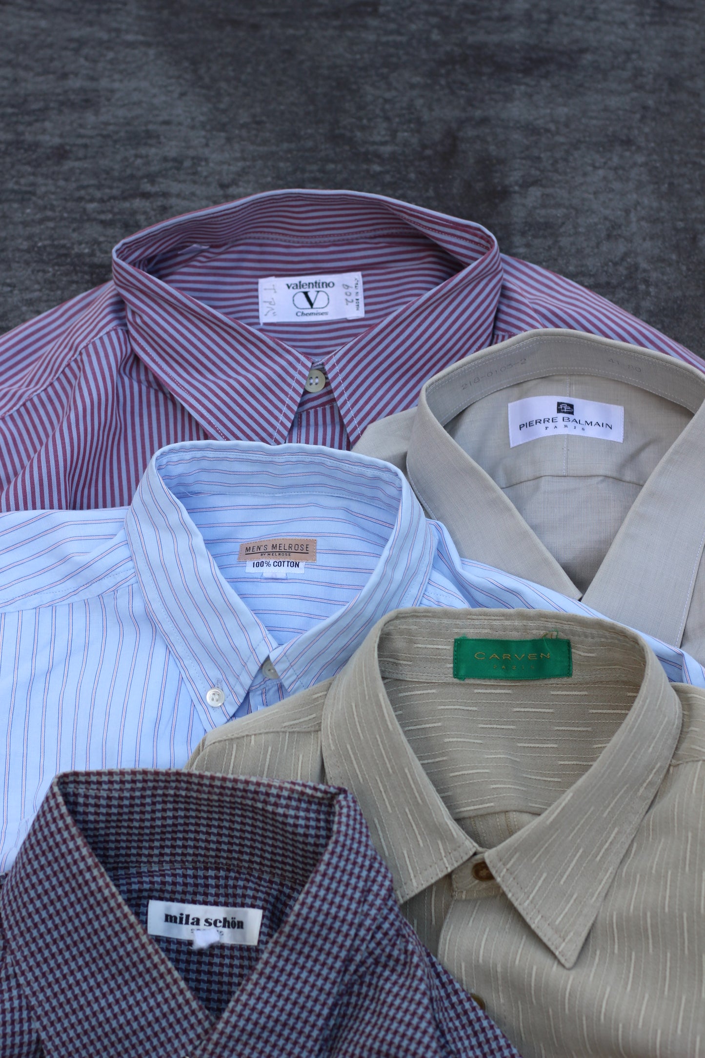 Men's Luxury Brand Long Sleeve Shirt x11点