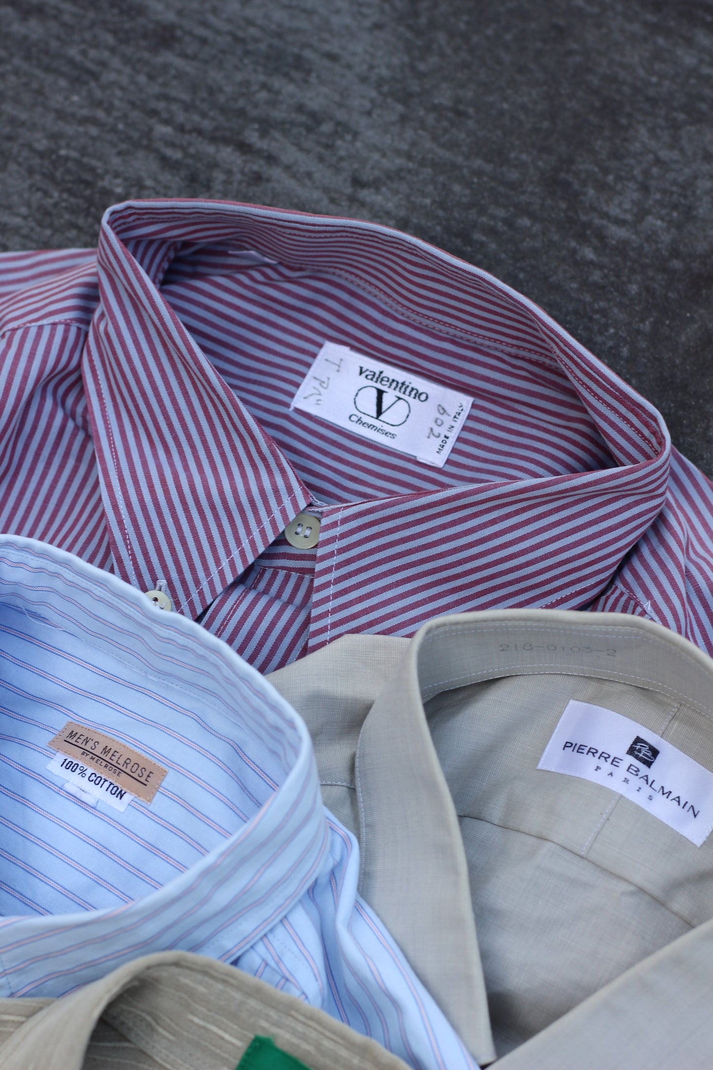 Men's Luxury Brand Long Sleeve Shirt x11点