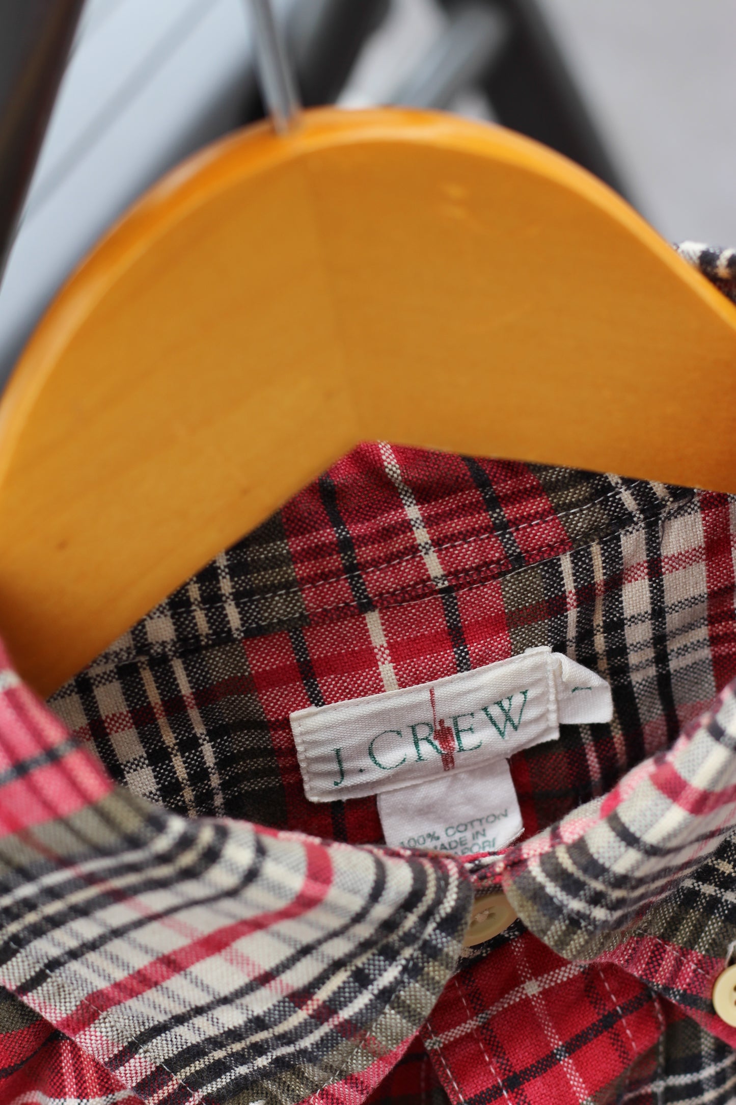 J.CREW Check Long Sleeve Shirt x2点