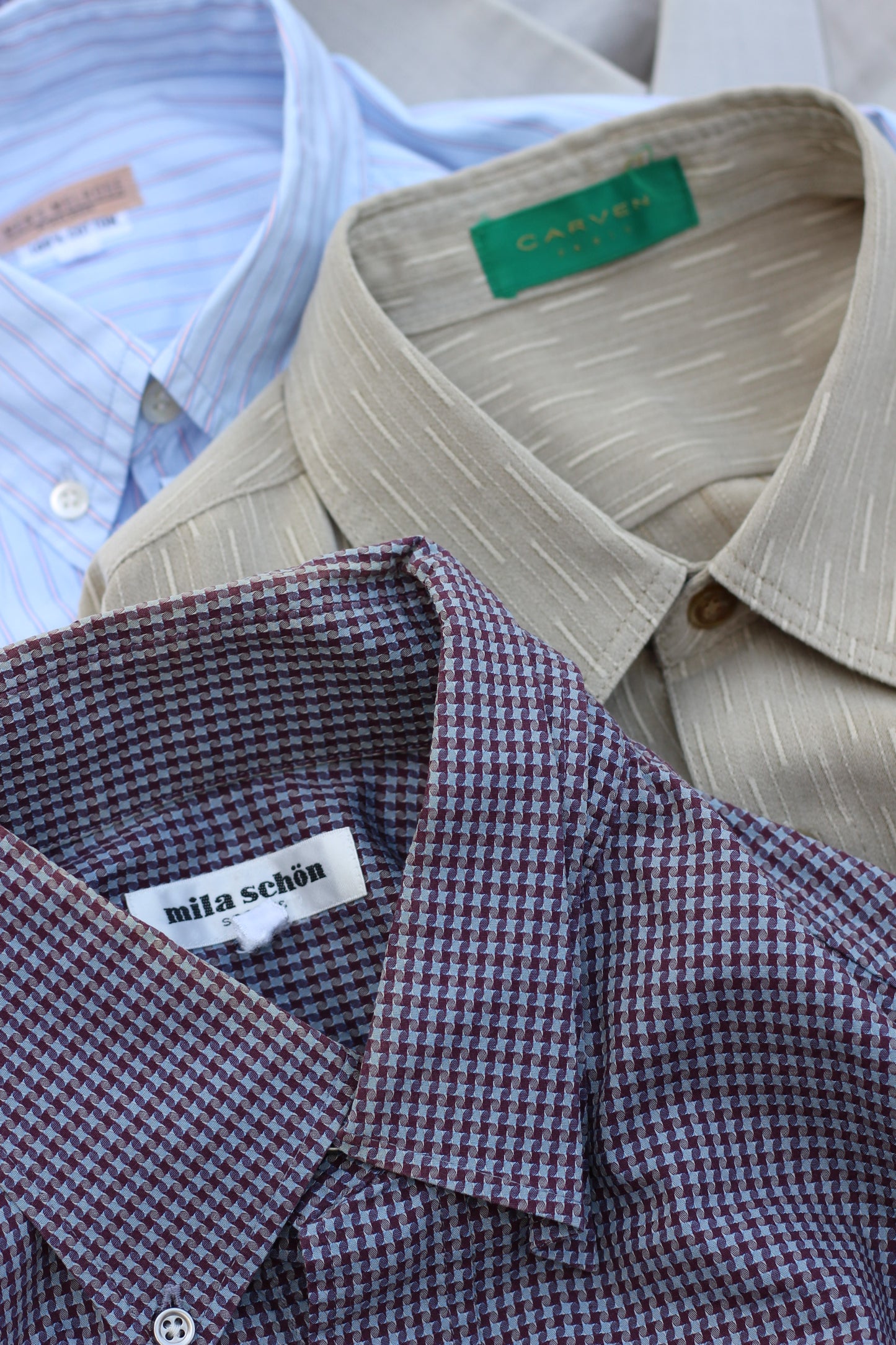 Men's Luxury Brand Long Sleeve Shirt x11点