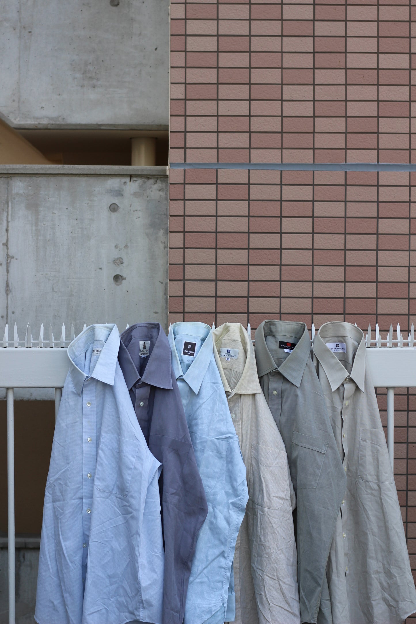 Men's Luxury Brand Long Sleeve Shirt x11点