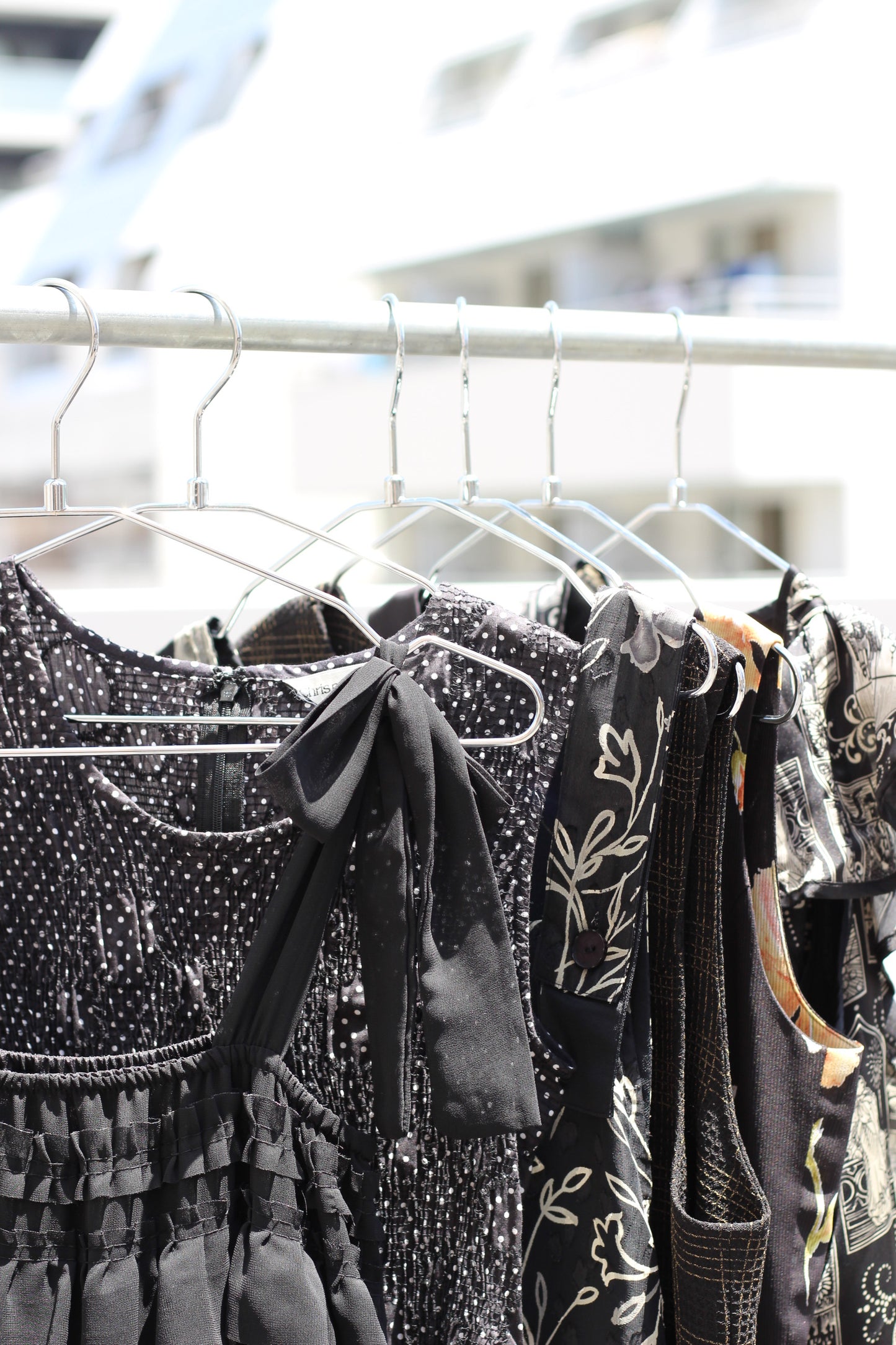 Vintage Black Design No Sleeve One-Piece x10点