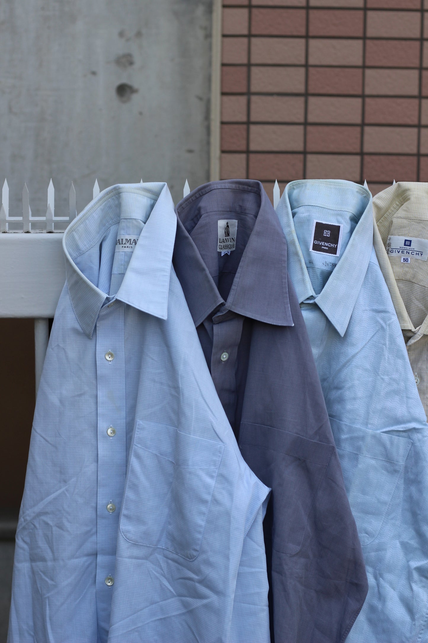 Men's Luxury Brand Long Sleeve Shirt x11点