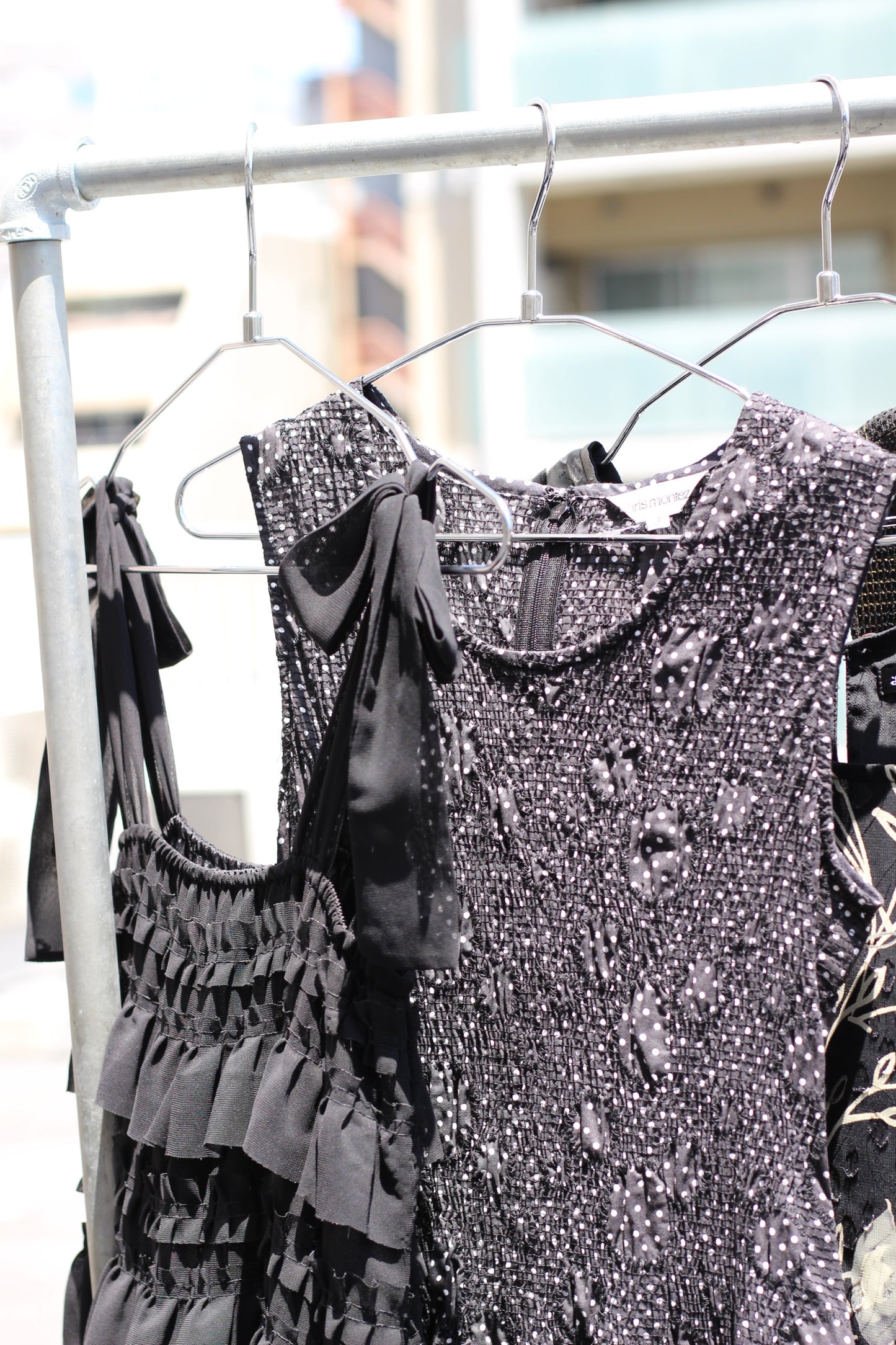 Vintage Black Design No Sleeve One-Piece x10点