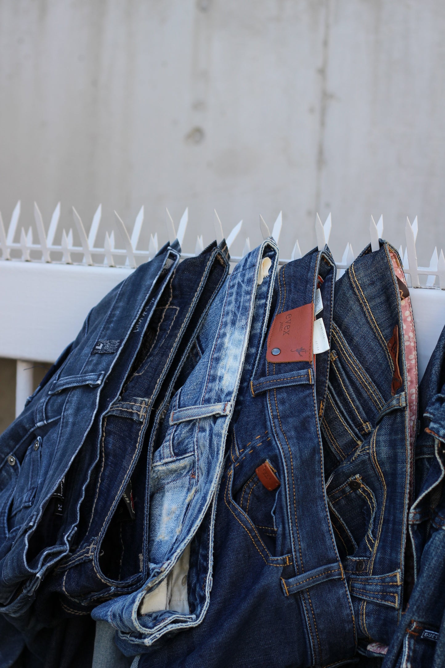 Y2K ladies denim jacket & pants x9点