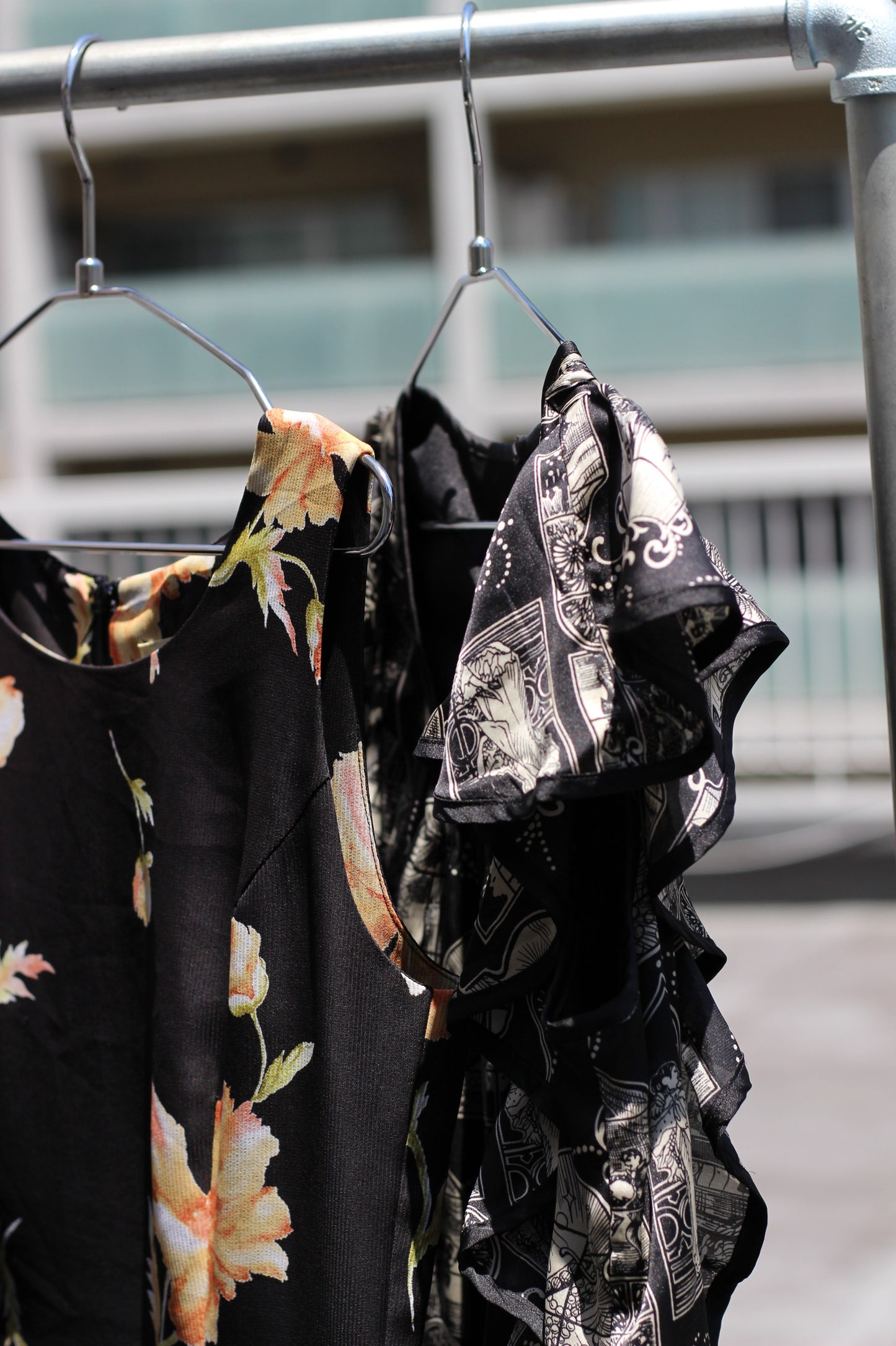 Vintage Black Design No Sleeve One-Piece x10点