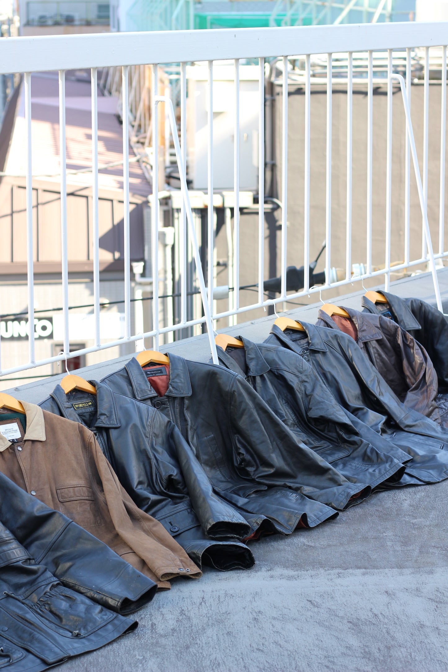 Men's Utility leather jacket x8点