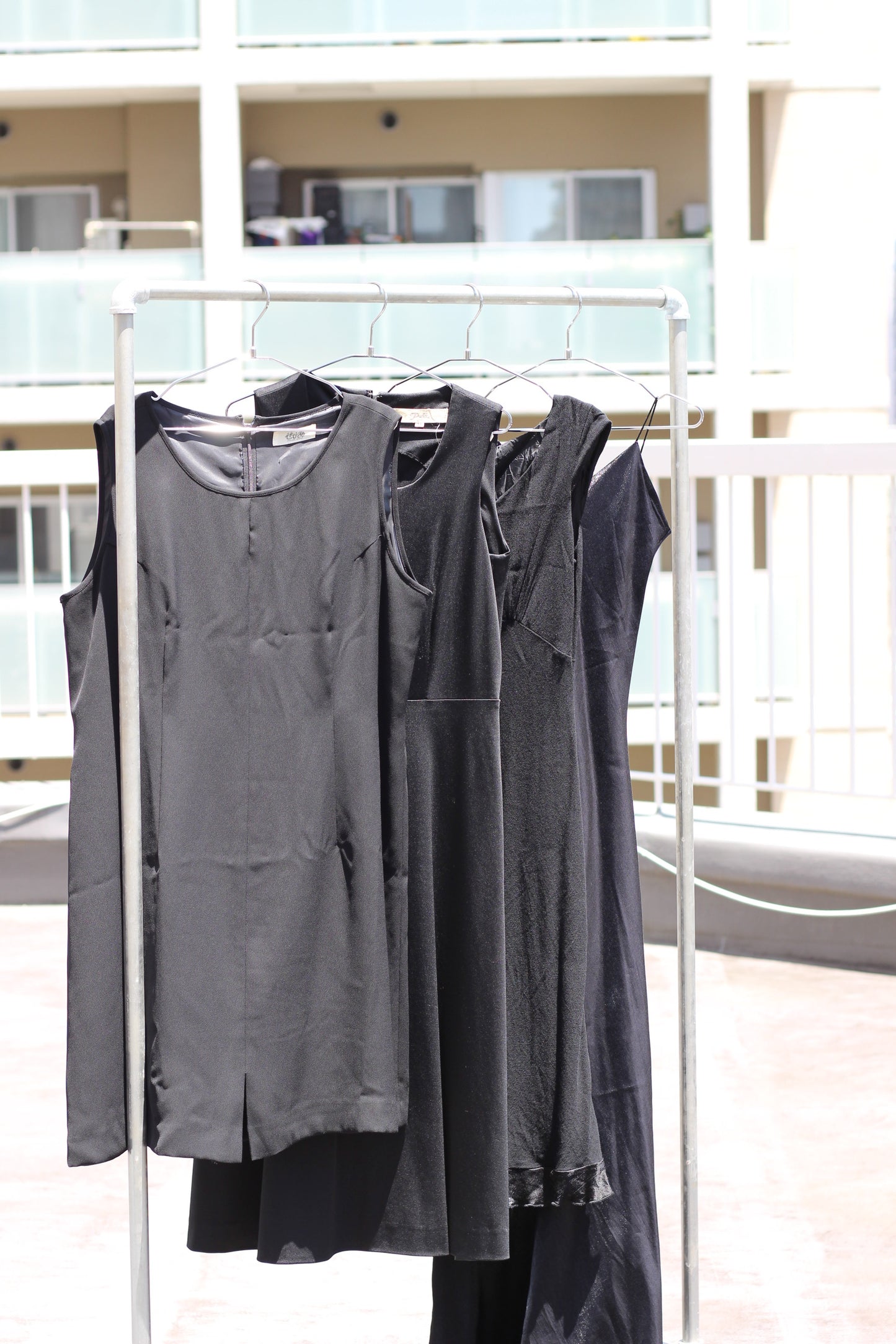 Vintage Black Design No Sleeve One-Piece x10点