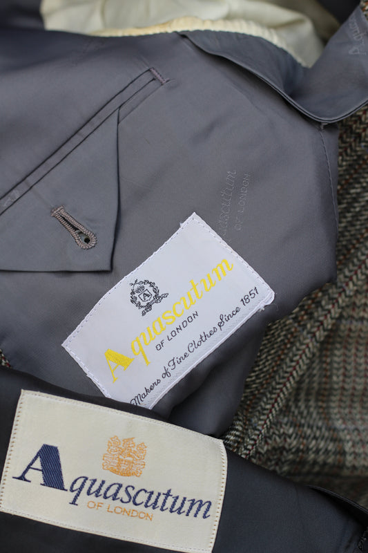 Men's Old Aquascutum Tailored Jacket x2点