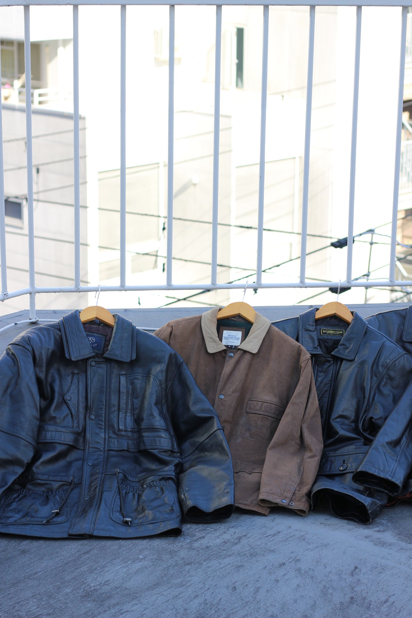 Men's Utility leather jacket x8点