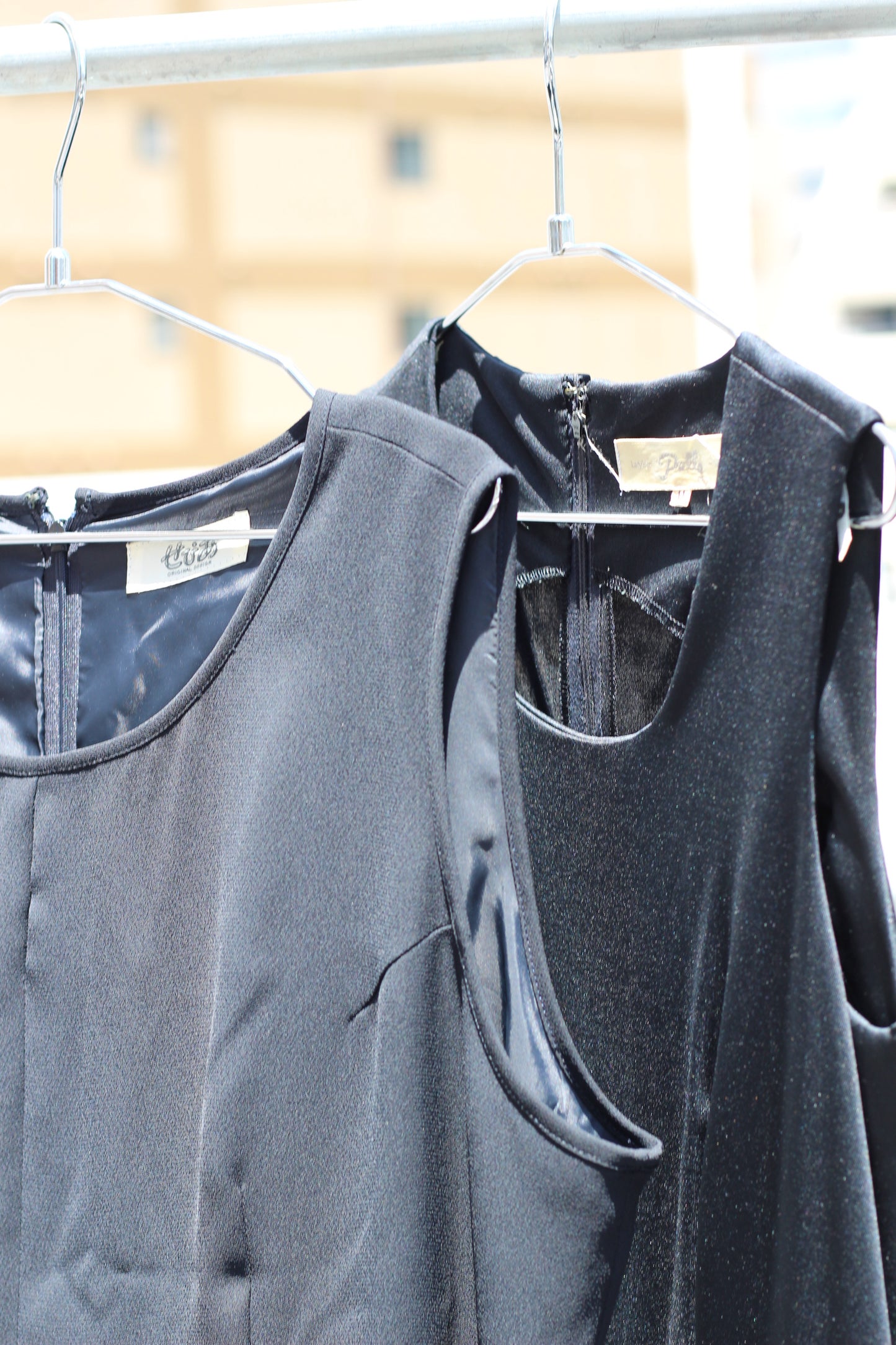 Vintage Black Design No Sleeve One-Piece x10点