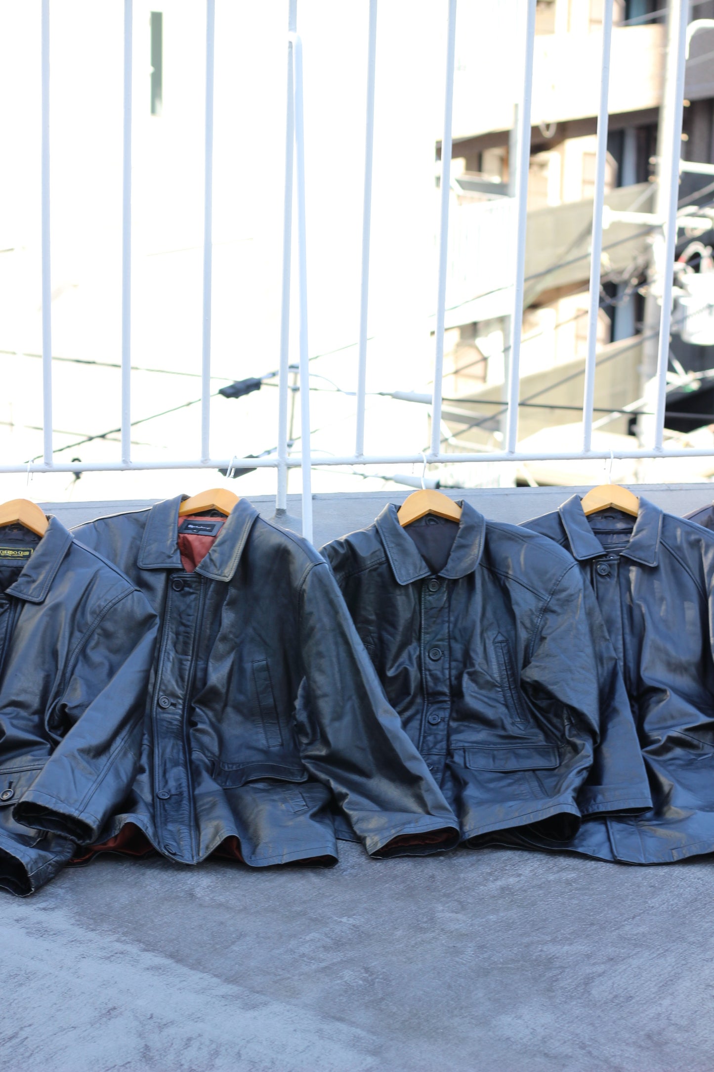 Men's Utility leather jacket x8点