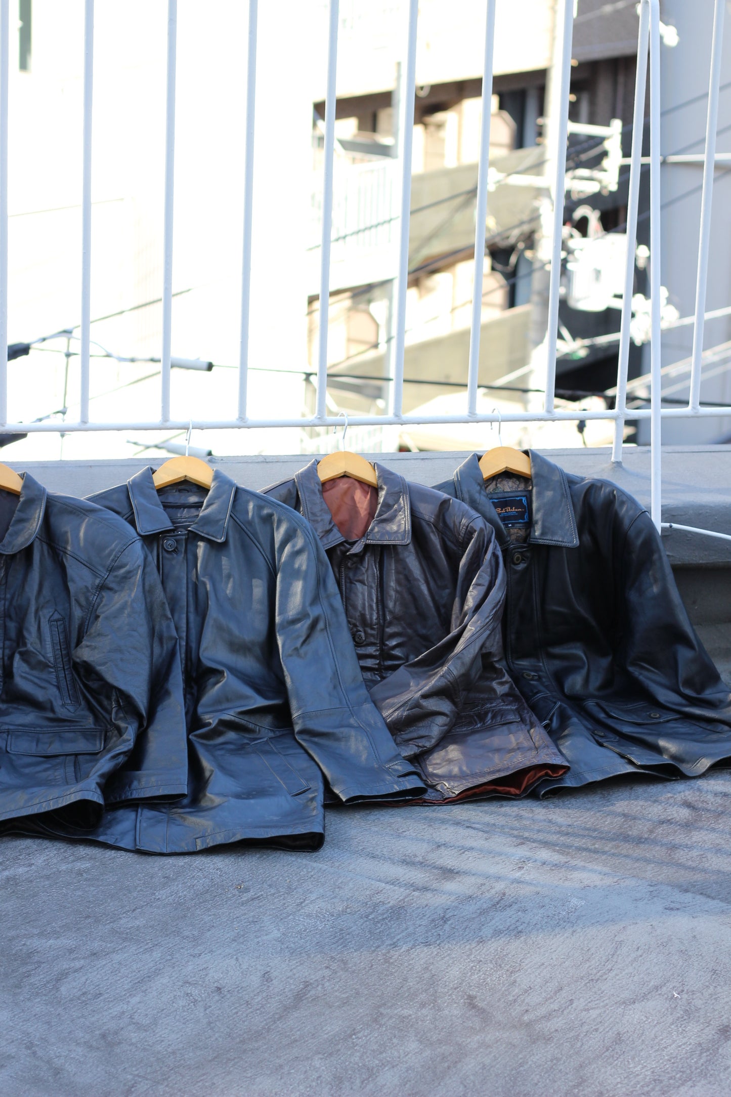 Men's Utility leather jacket x8点