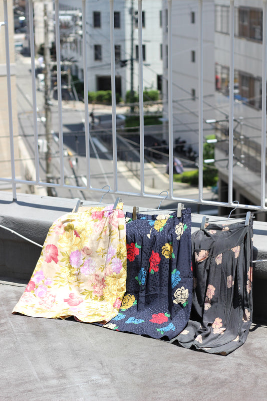 Vintage Flower Skirt x3点