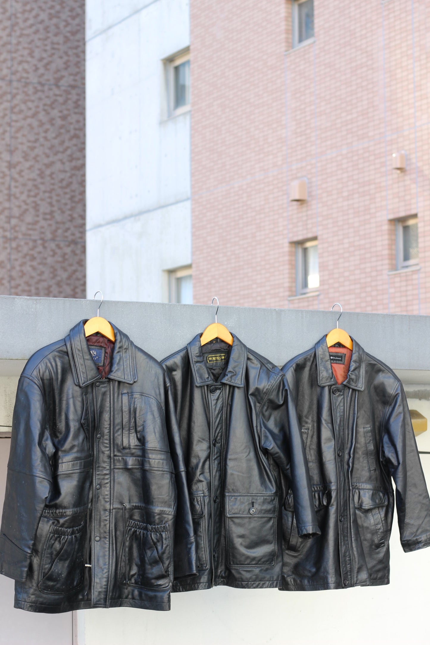 Men's Utility leather jacket x8点