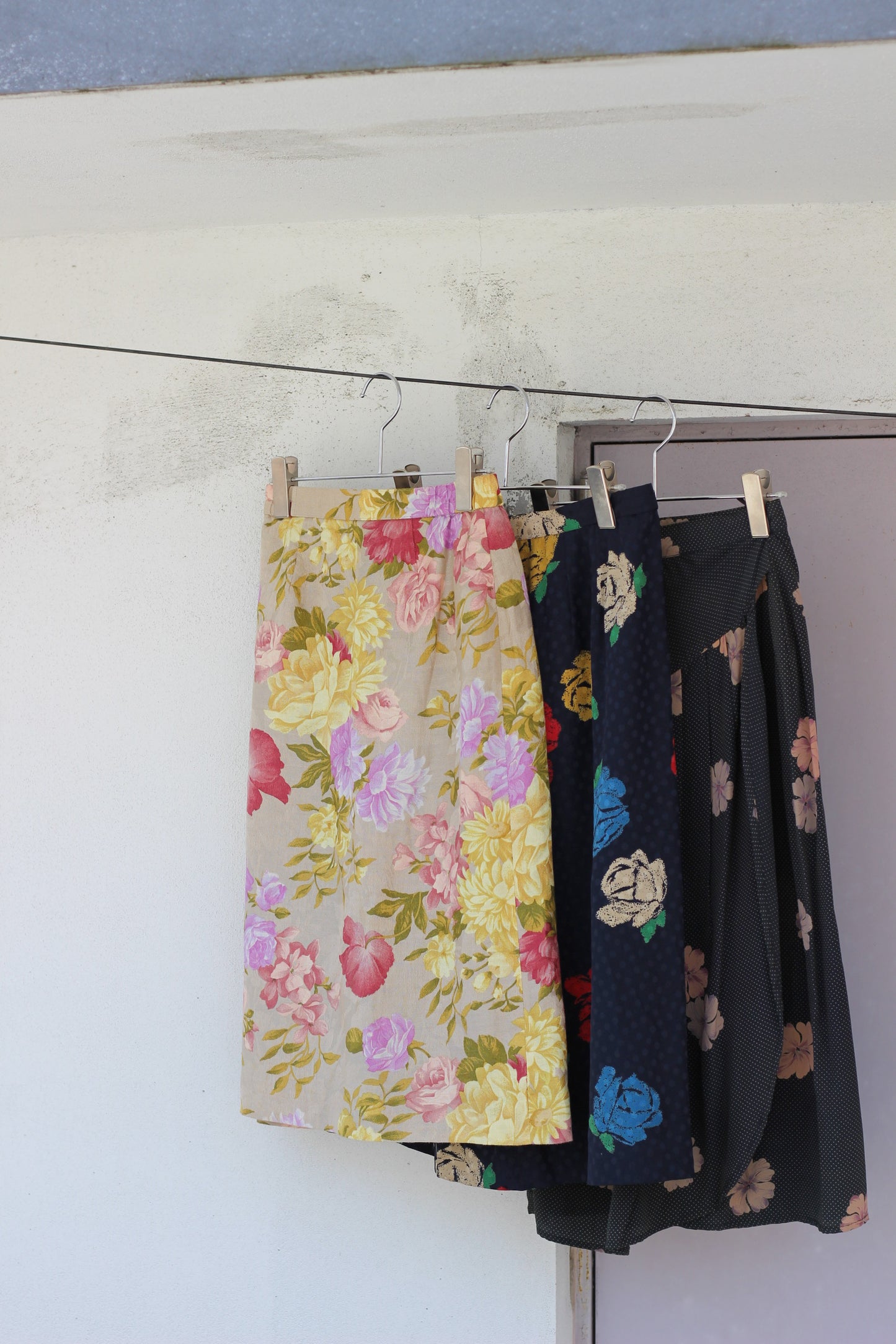 Vintage Flower Skirt x3点
