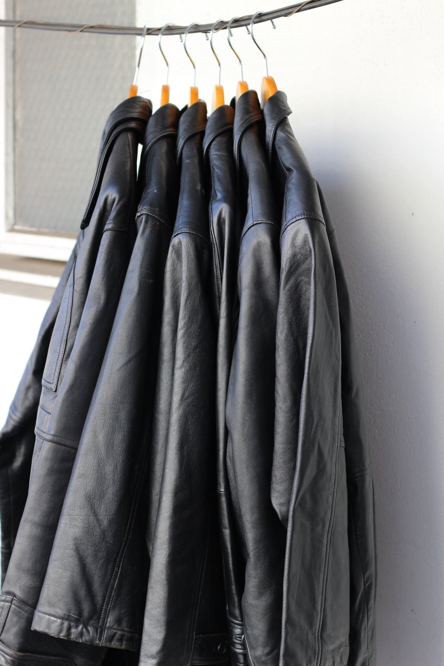 Men's Utility leather jacket x8点