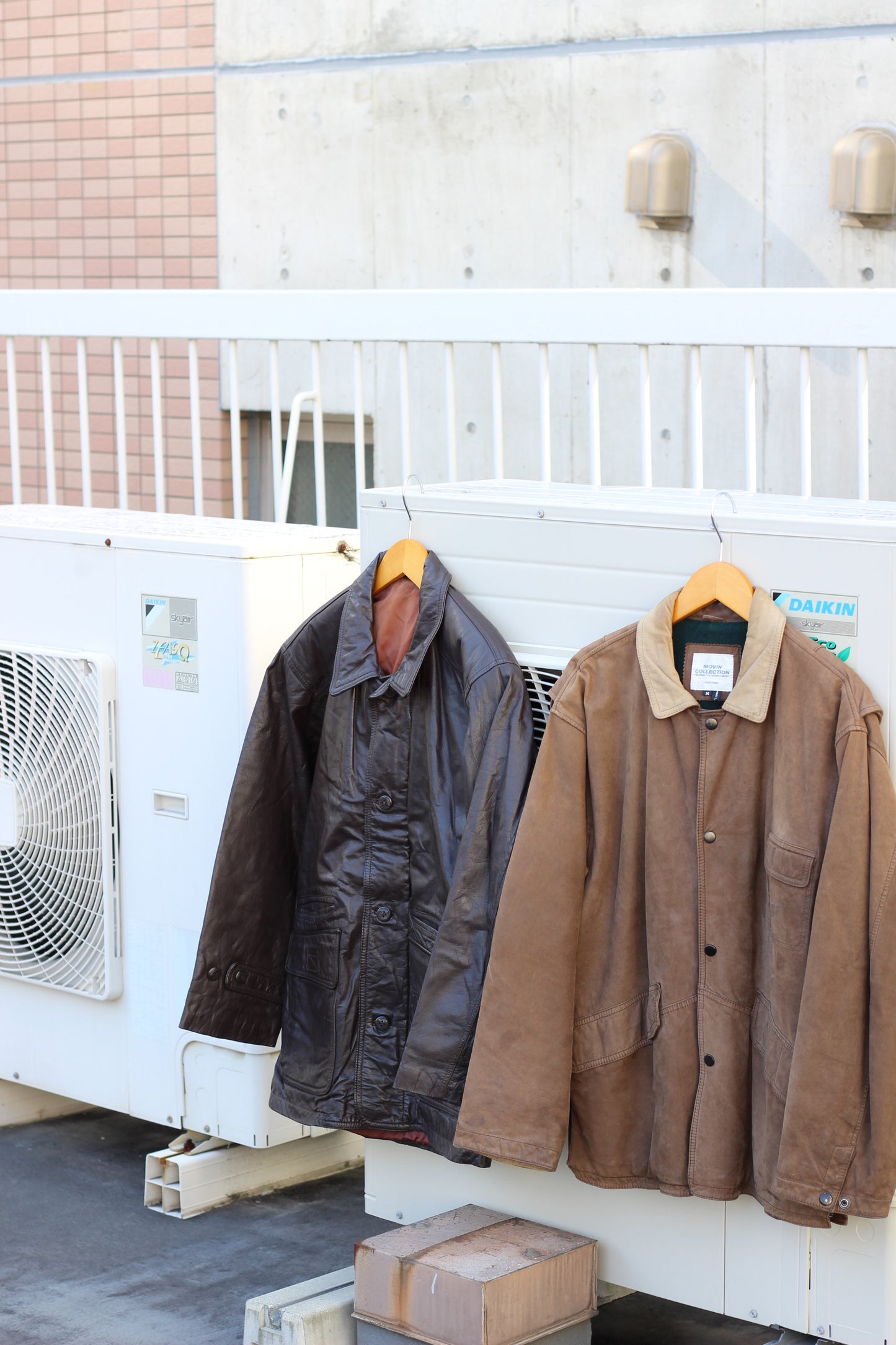 Men's Utility leather jacket x8点