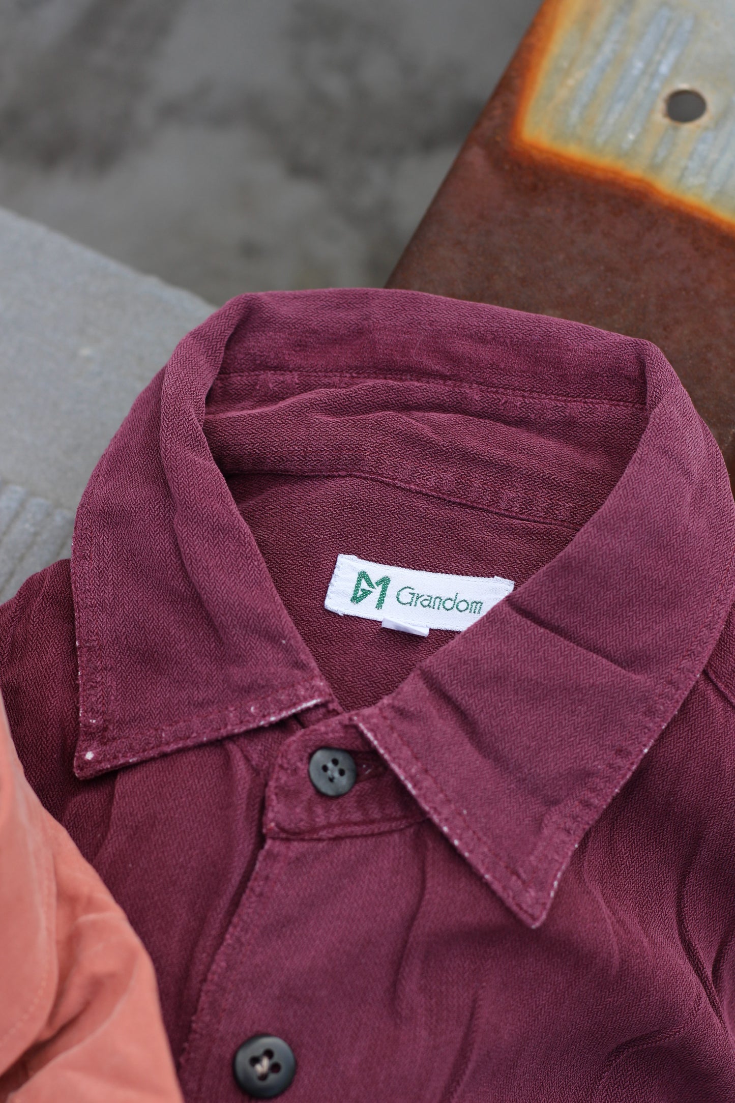 Men's rayon & open collar Long Sleeve Shirt x9点