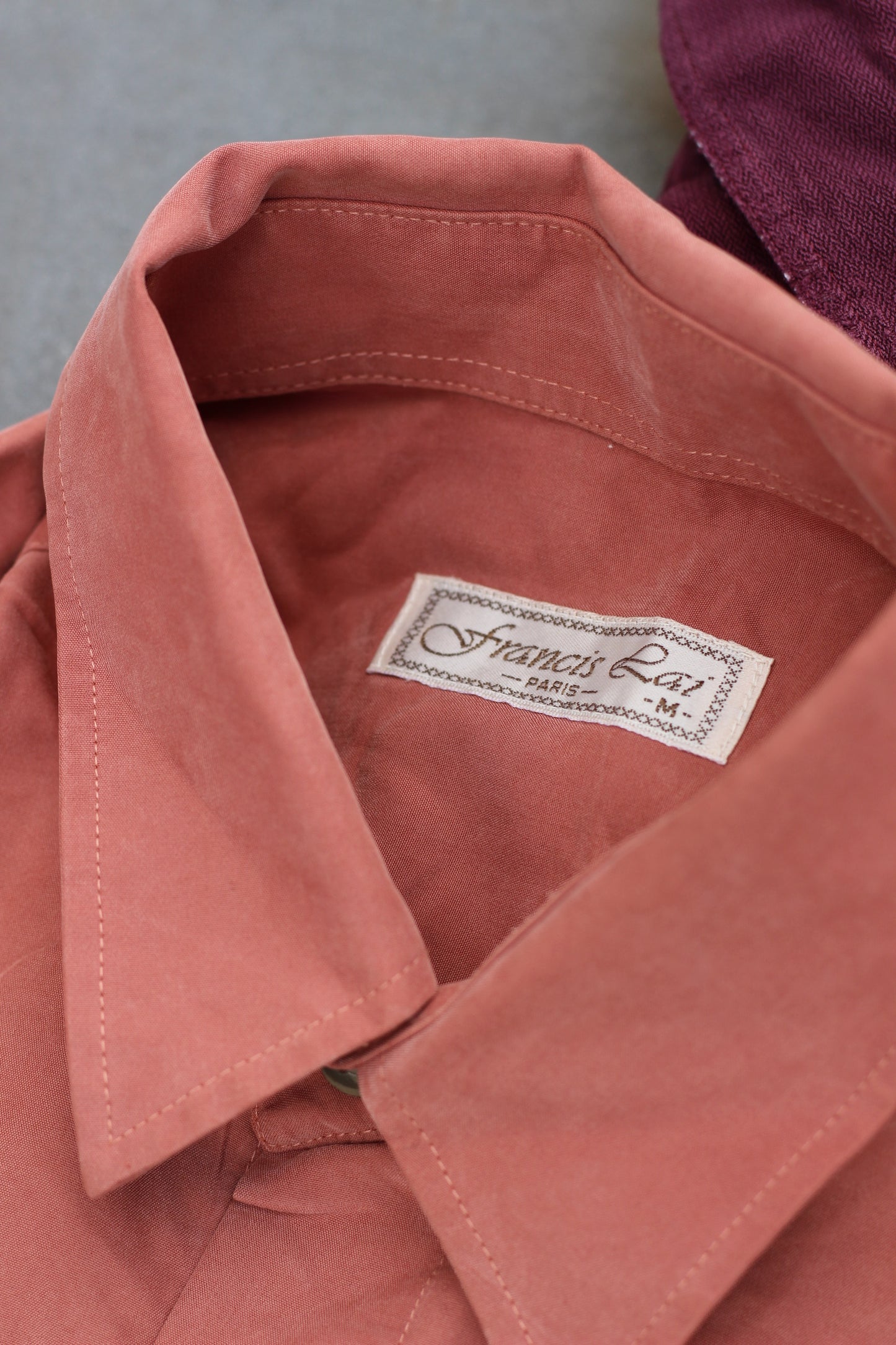 Men's rayon & open collar Long Sleeve Shirt x9点