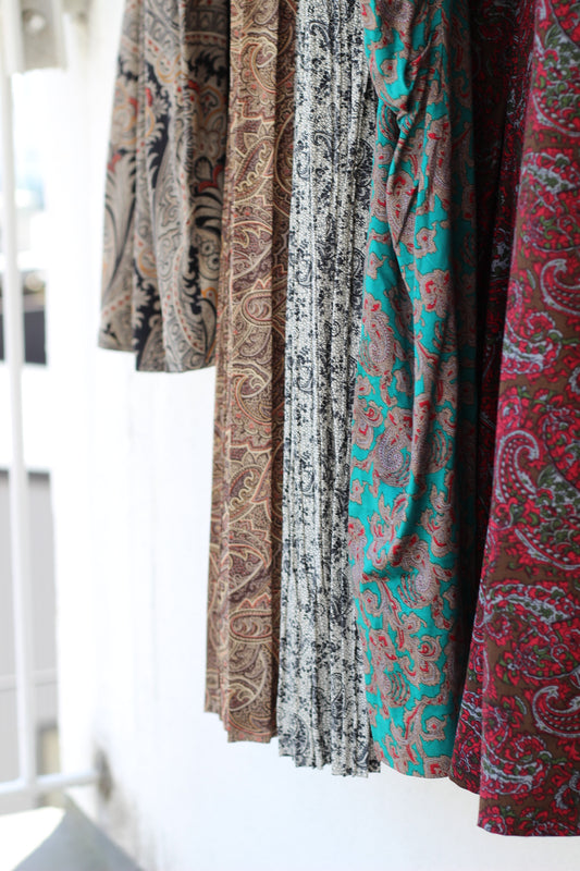 Vintage Paisley Skirt x5点