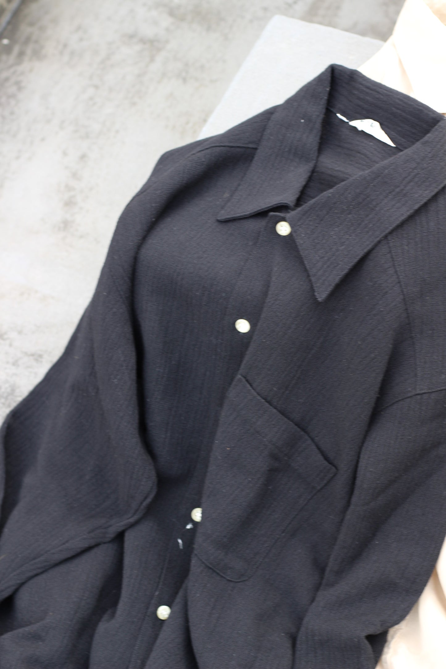 Men's rayon & open collar Long Sleeve Shirt x9点