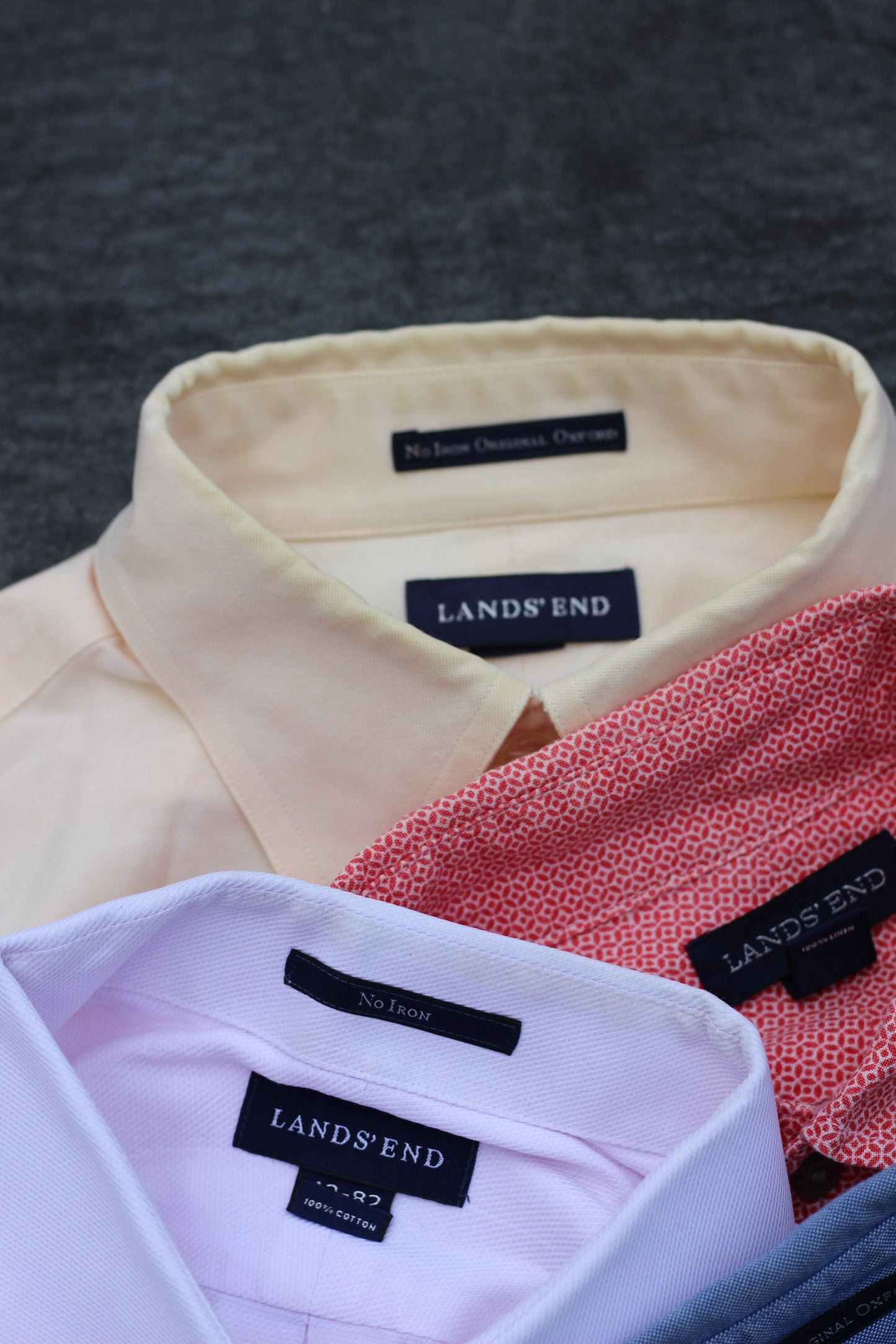 Men's LAND'S END Long Sleeve Shirt x6点