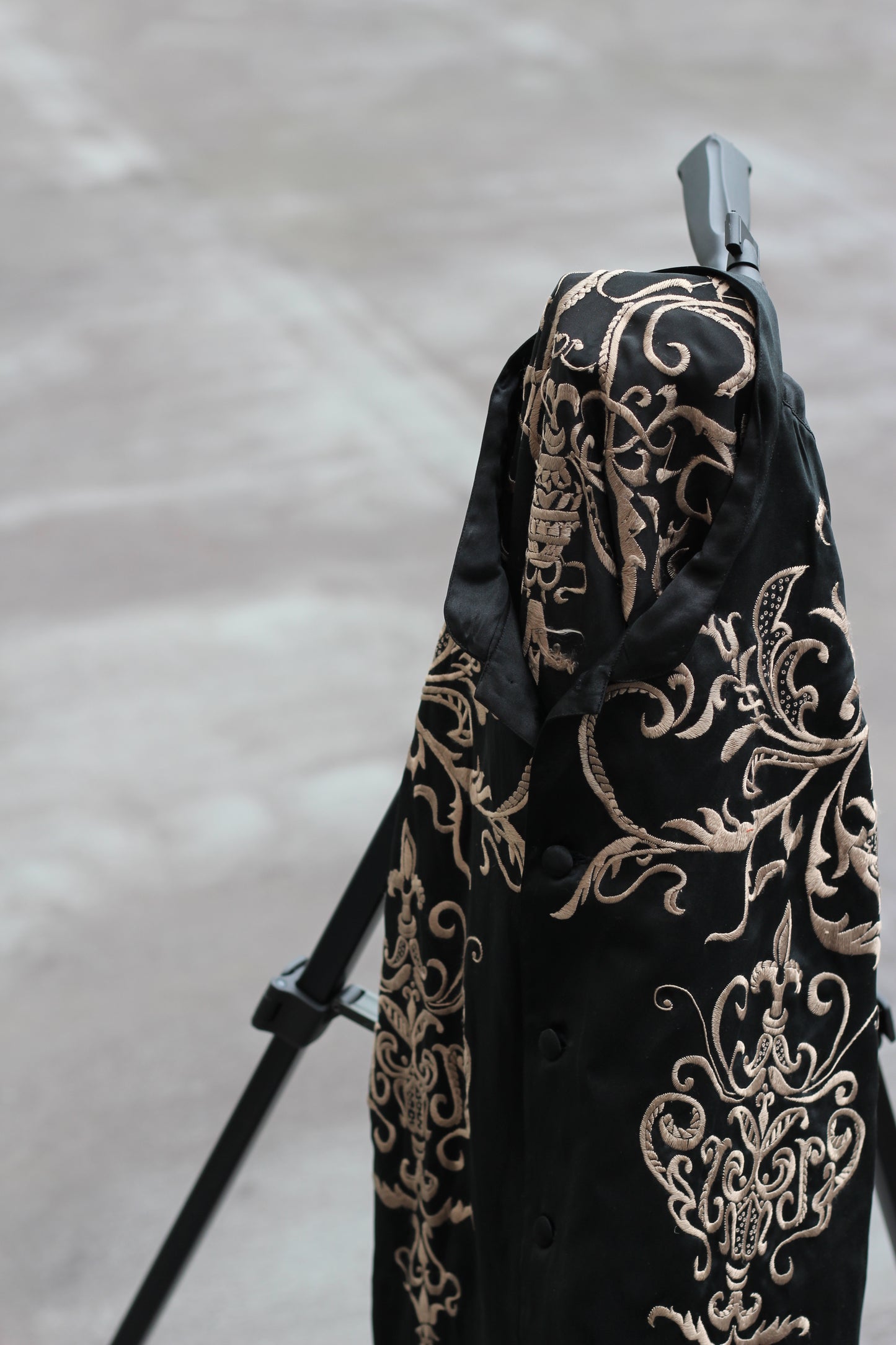 Men's Vintage Silk 100% Long Sleeve Shirt x9点