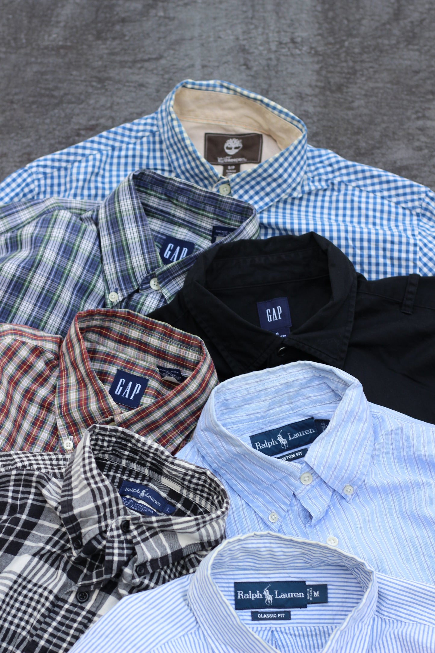 Men's Usa Brand Long Sleeve Shirt x7点