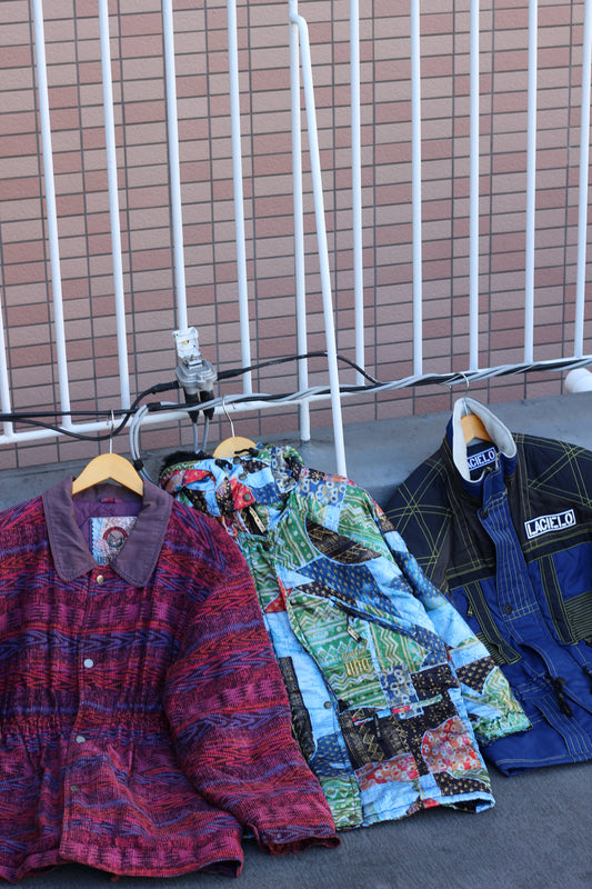 個性的なアウター x3点