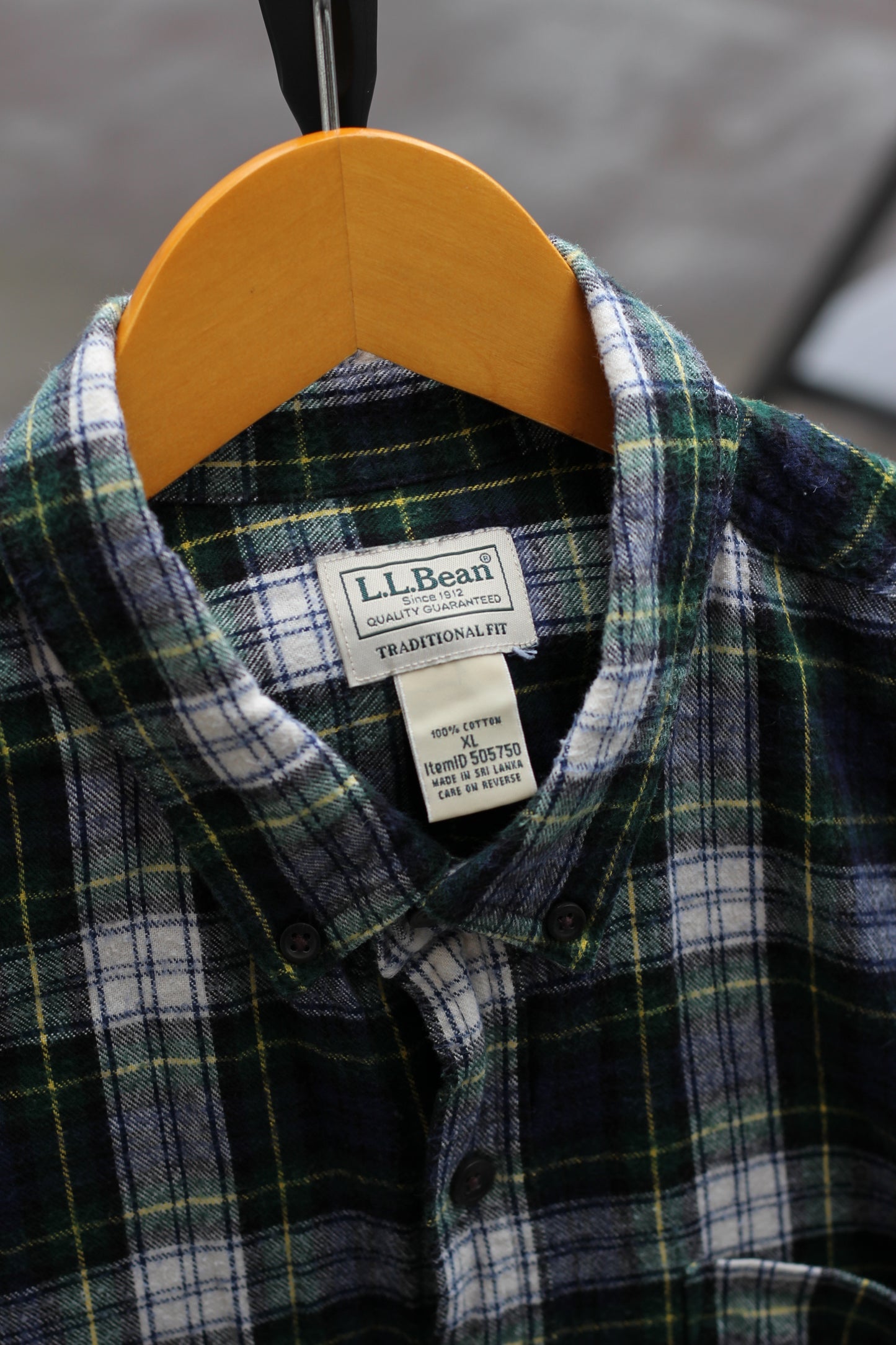 80-90's Made In USA L.L.Bean Check Flannel Shirt set x2点
