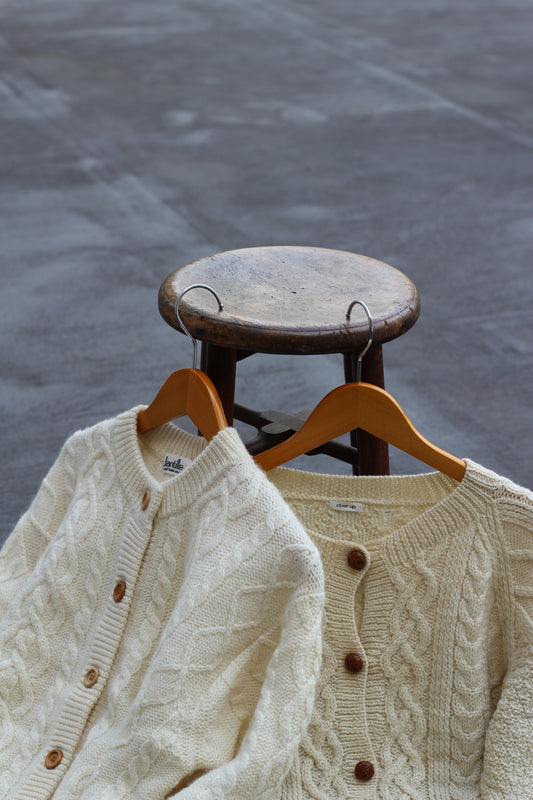 Women's Fisherman Cardigan x2点