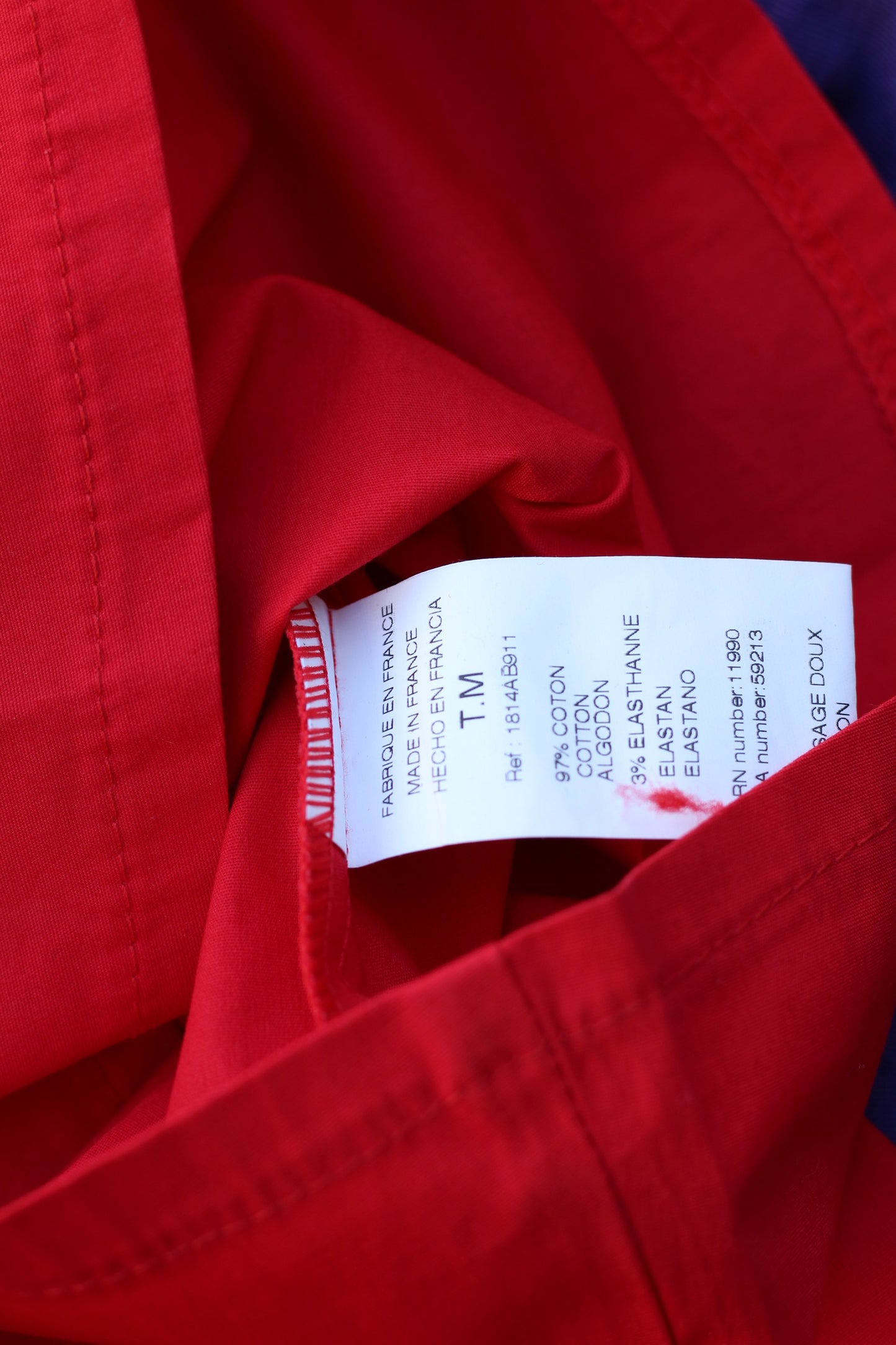 Made in France ladies shirt x2点