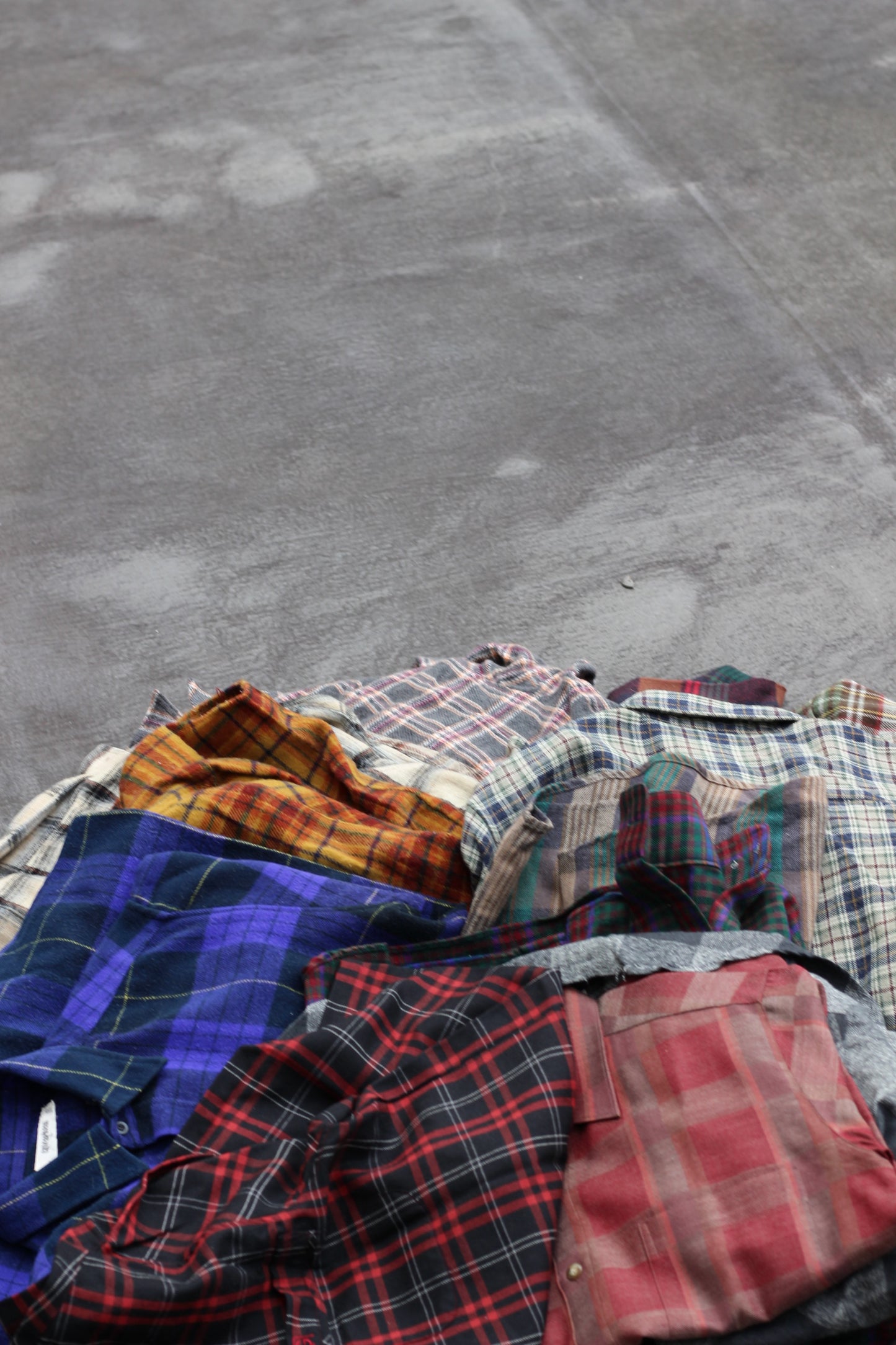 Select wool check shirt x16点