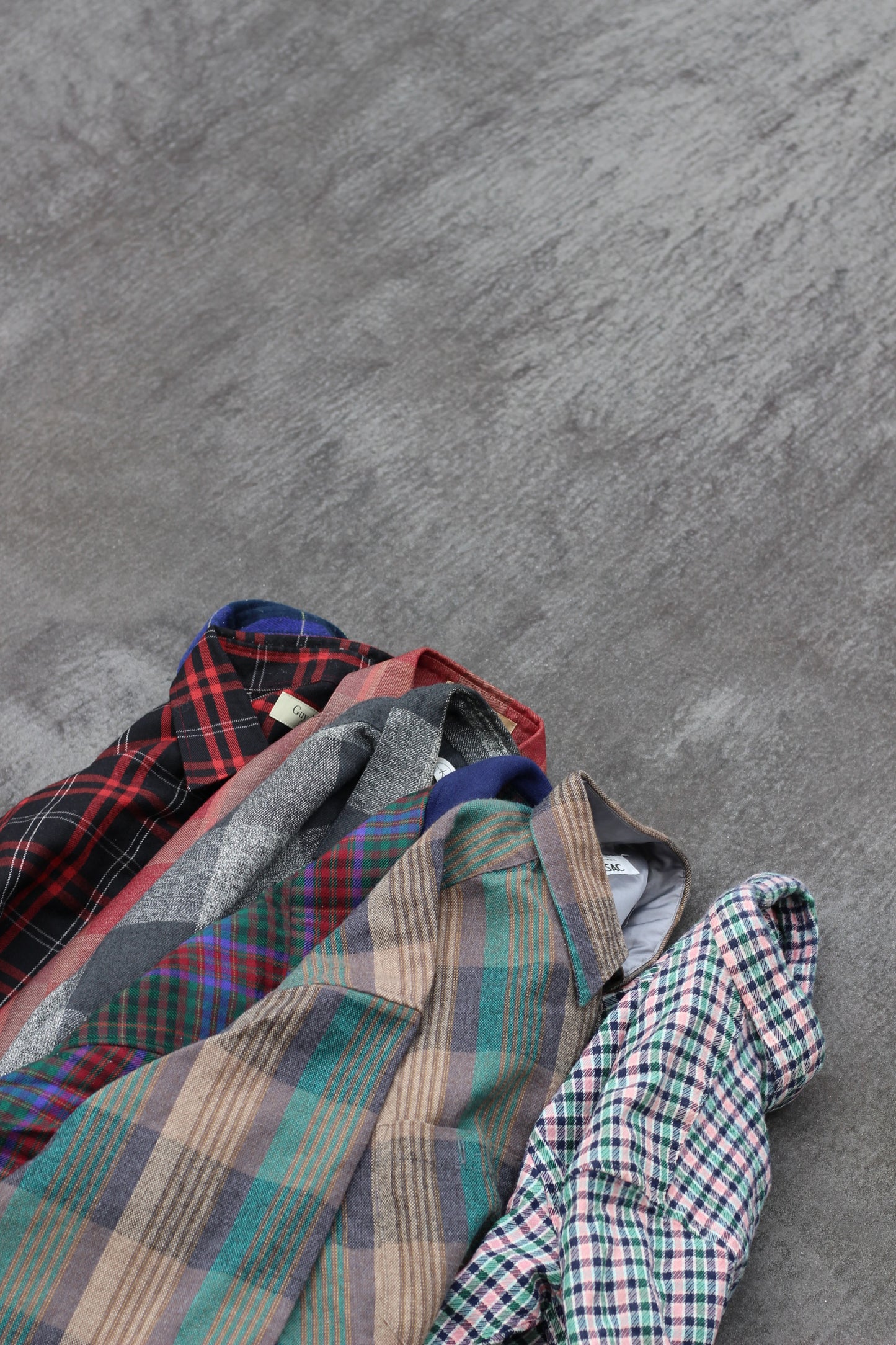 Select wool check shirt x16点