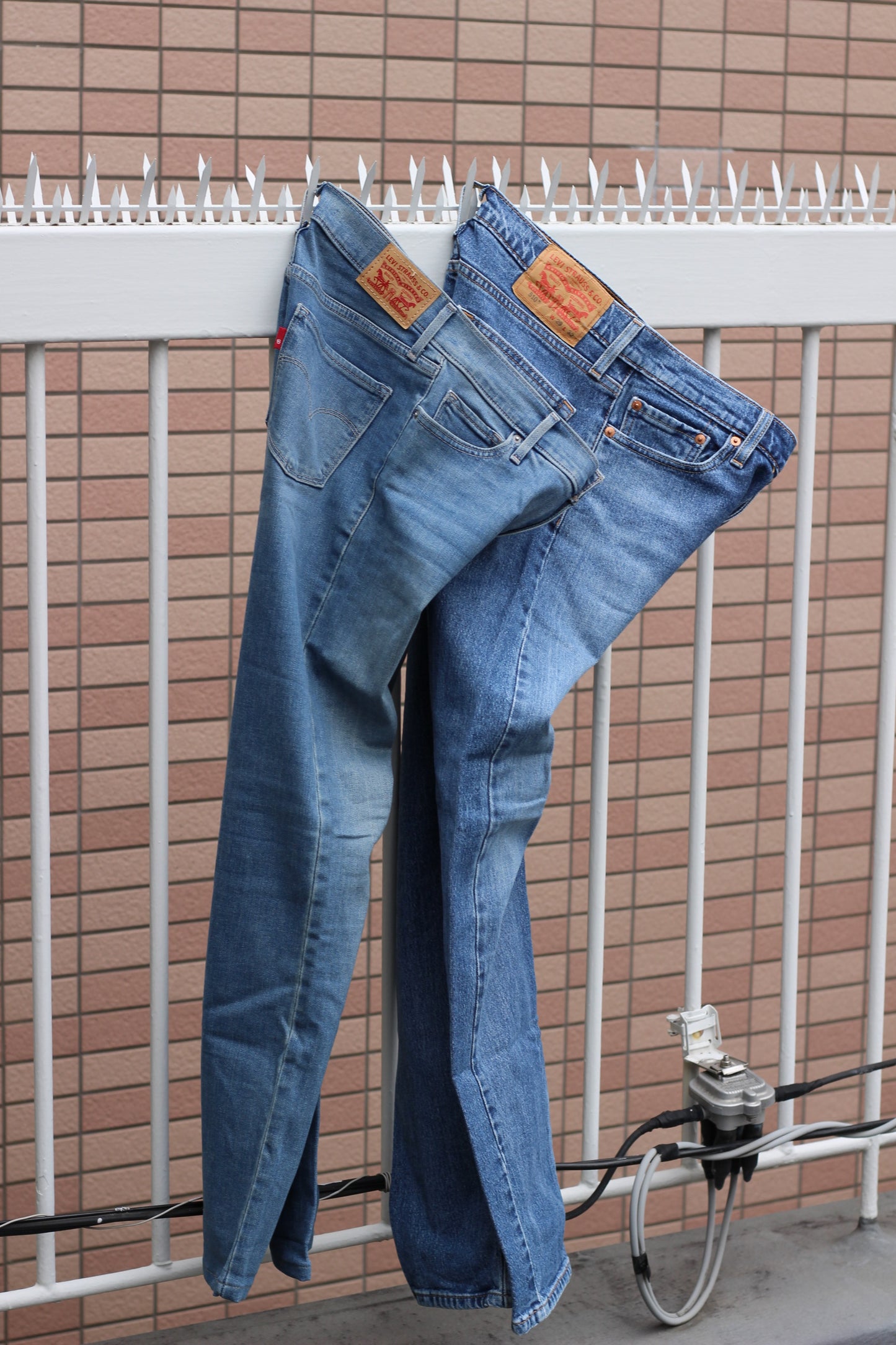Y2K Ladies Design Denim Pants x6点