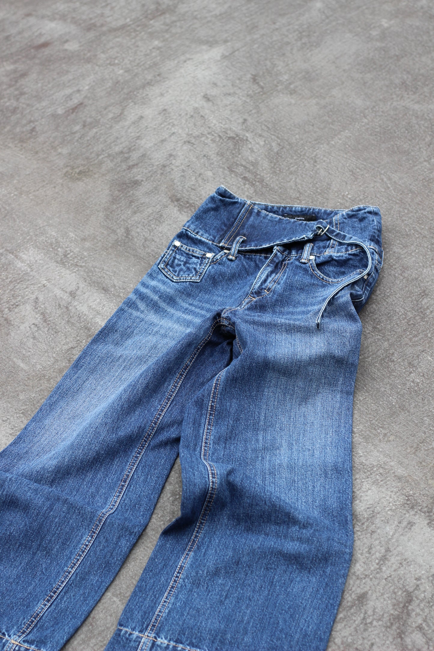 Y2K Ladies Design Denim Pants x6点