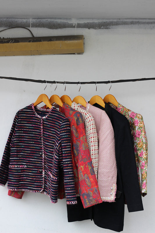 Japan vintage ladies design jacket x6点