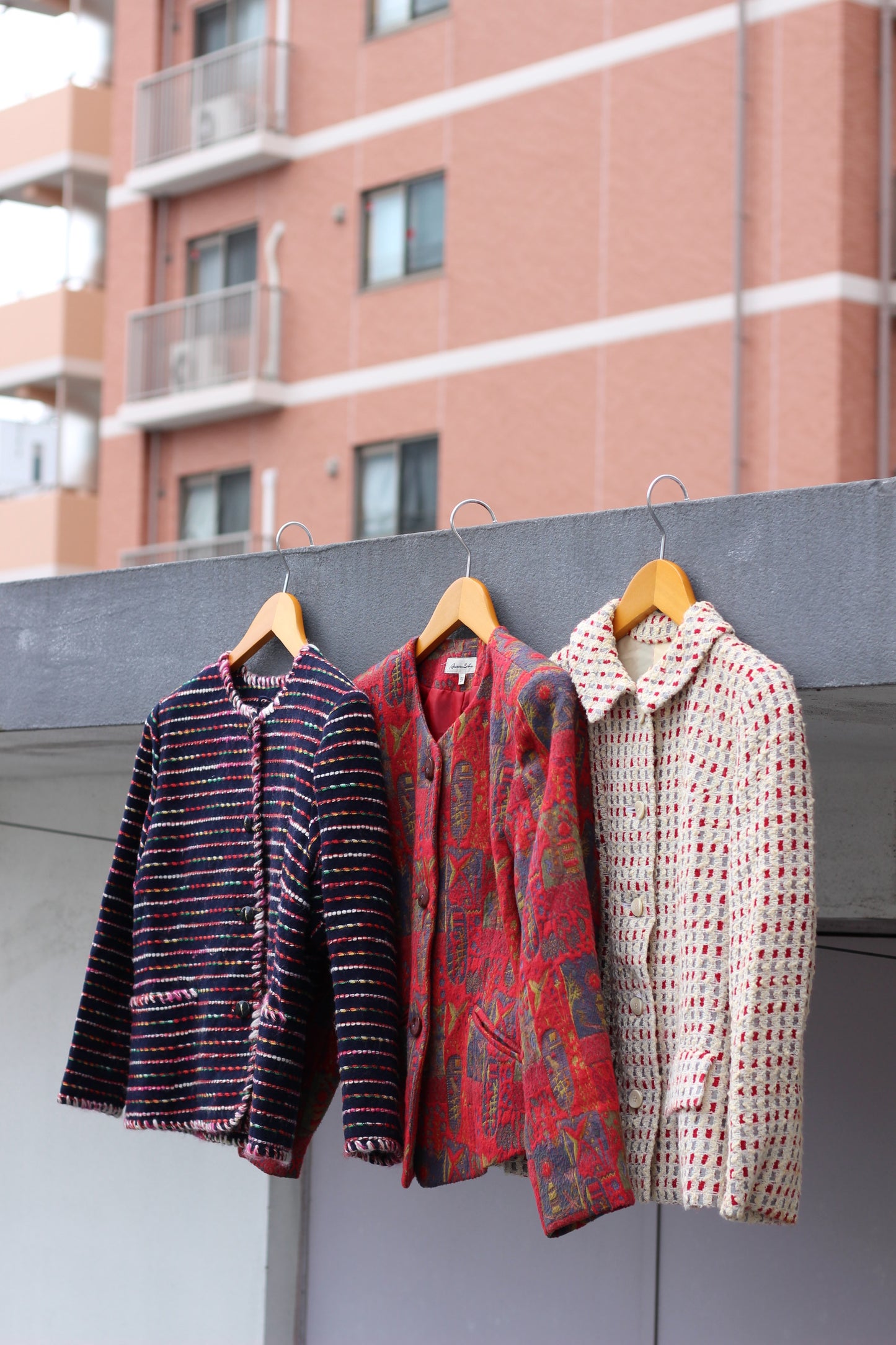 Japan vintage ladies design jacket x6点