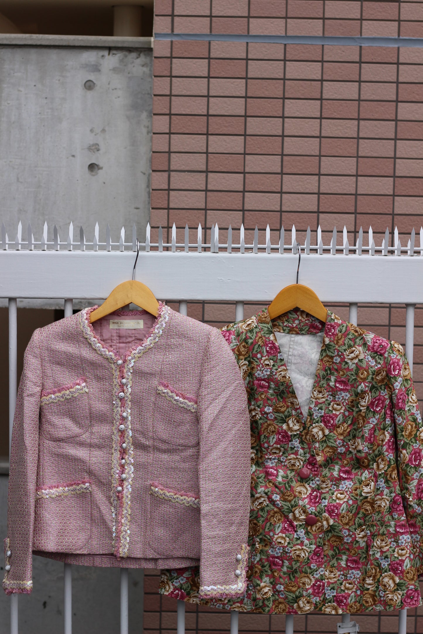 Japan vintage ladies design jacket x6点